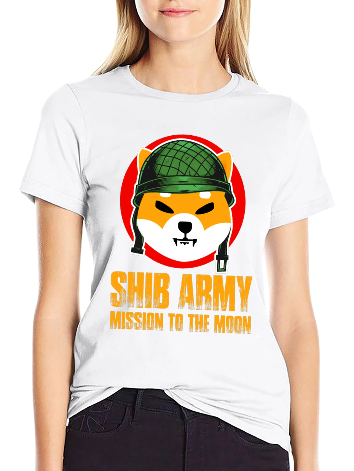 Shib Army Mission T-Shirt - Doge to the Moon!