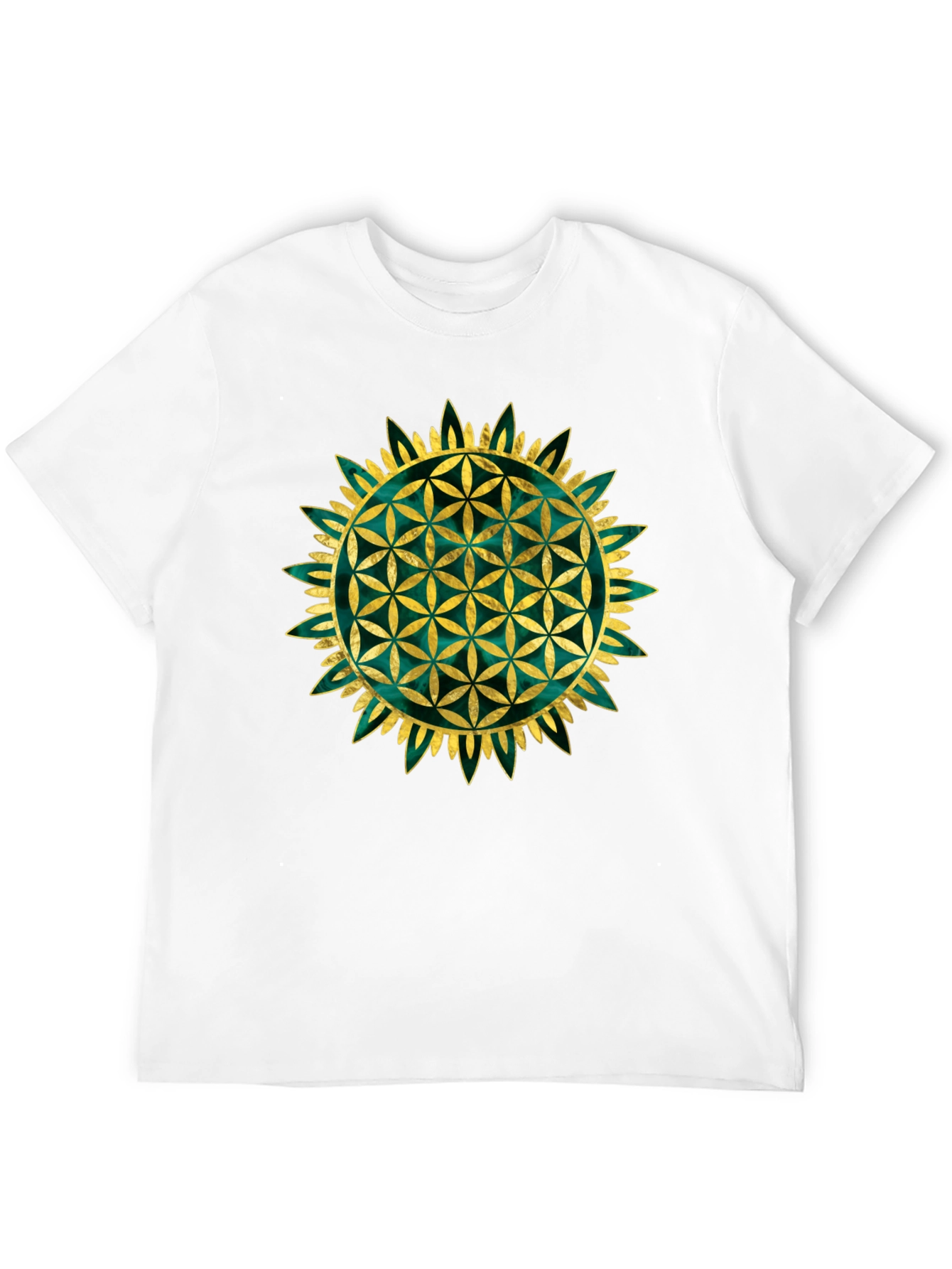Flower of Life Graphic Tee - Sacred Geometry Shirt