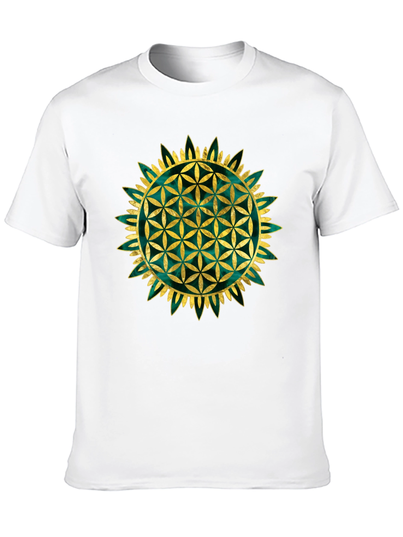 Flower of Life Graphic Tee - Sacred Geometry Shirt