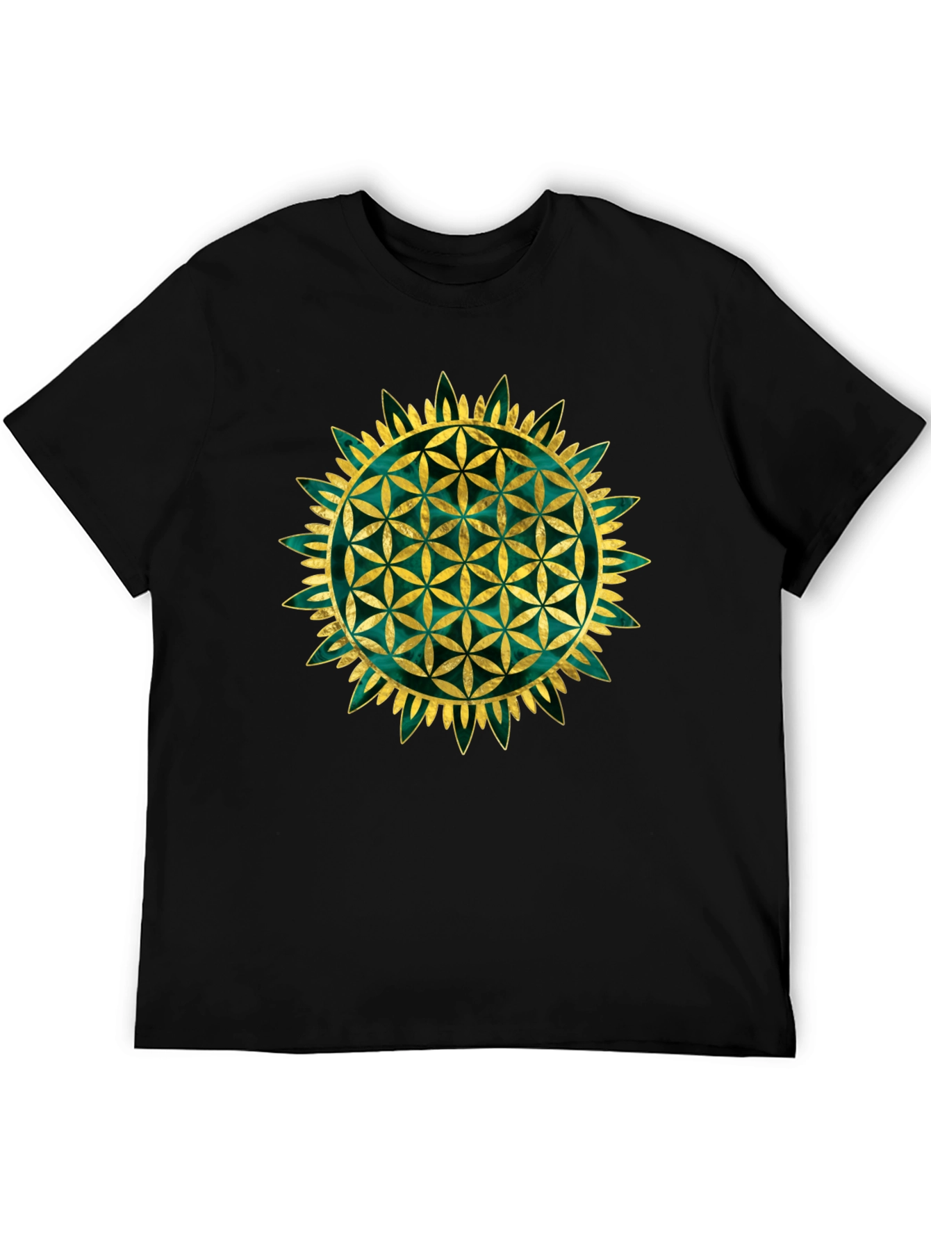 Flower of Life Graphic Tee - Sacred Geometry Shirt