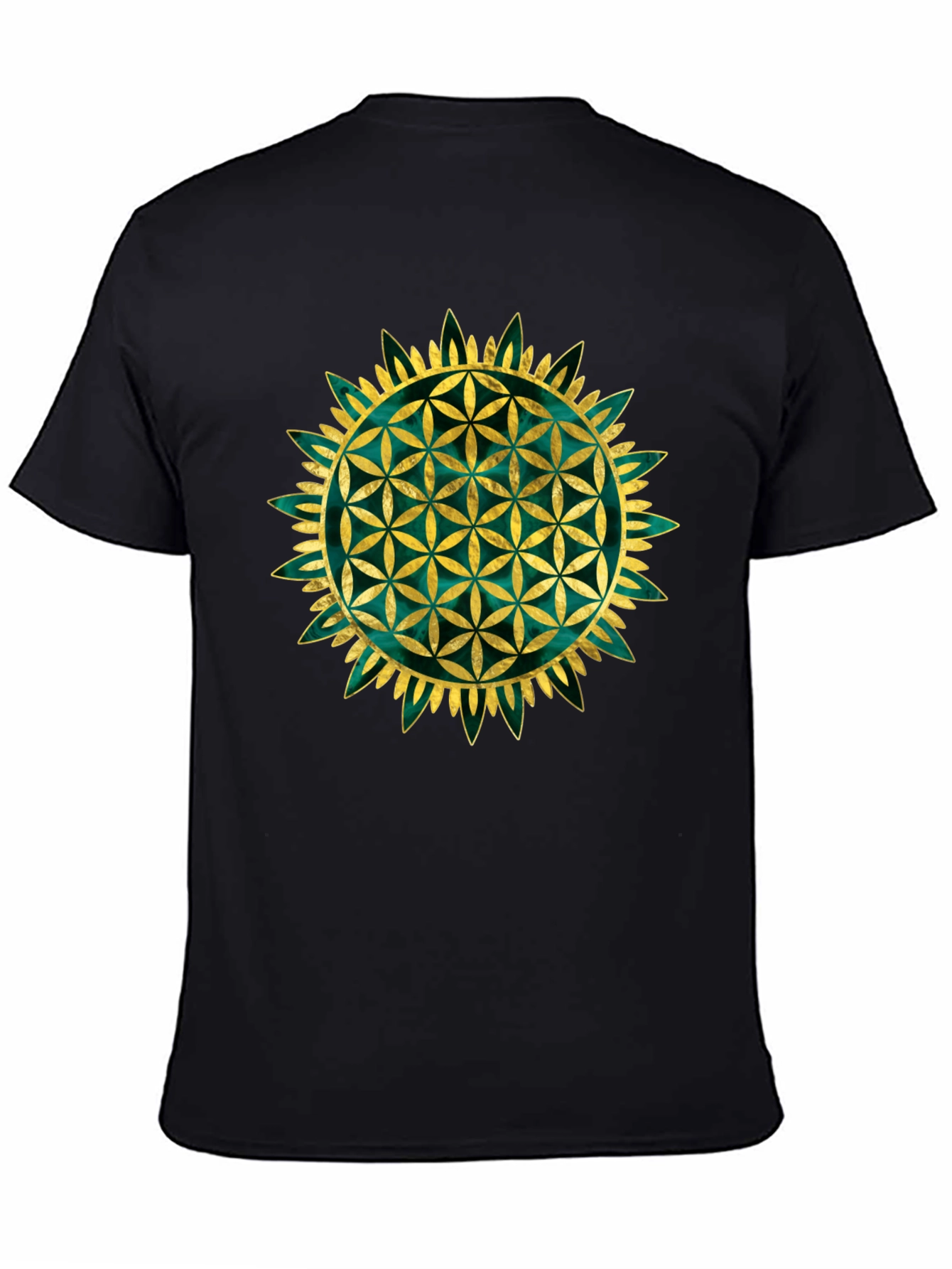 Flower of Life Graphic Tee - Sacred Geometry Shirt