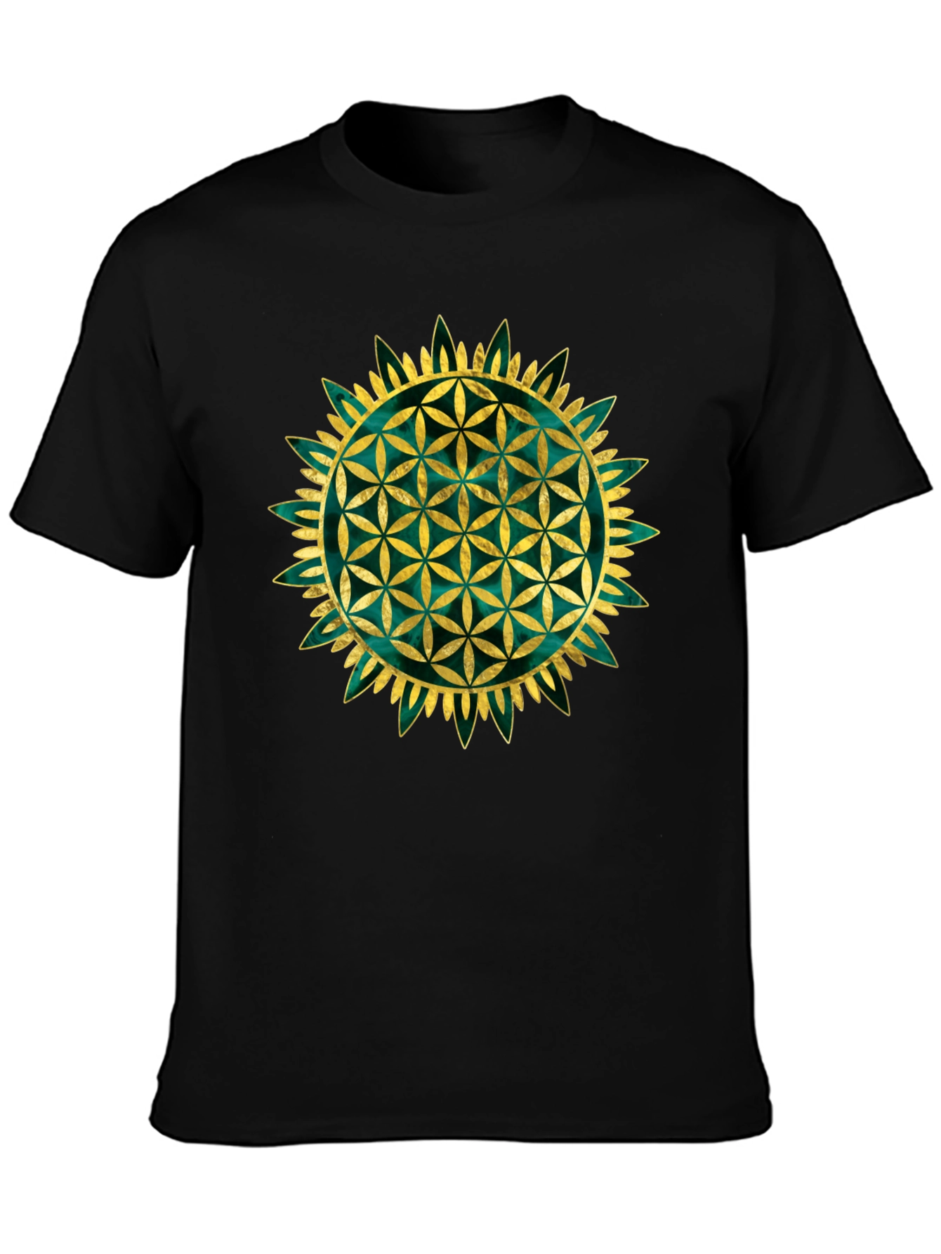 Flower of Life Graphic Tee - Sacred Geometry Shirt