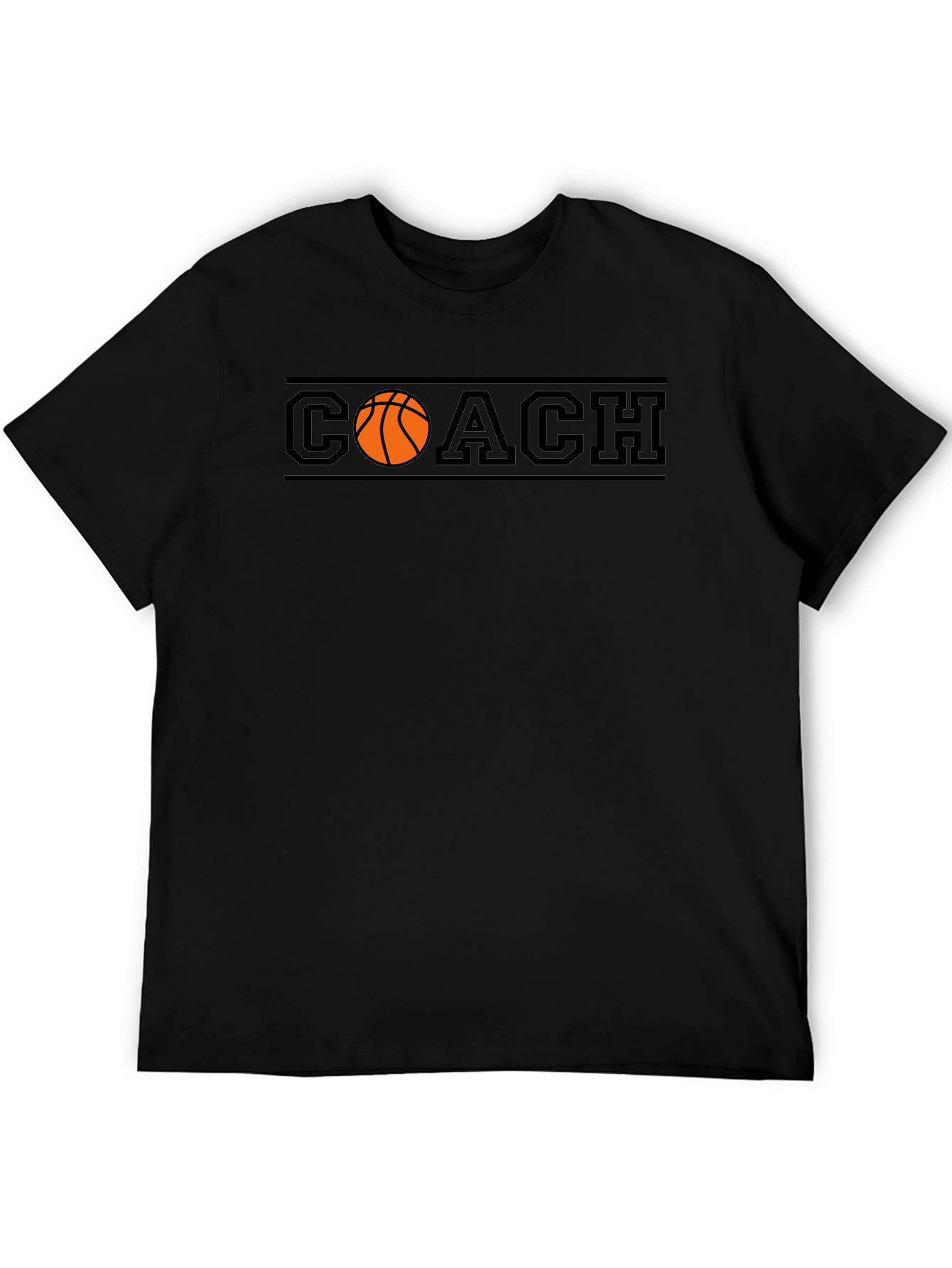 Basketball Coach Graphic T-Shirt