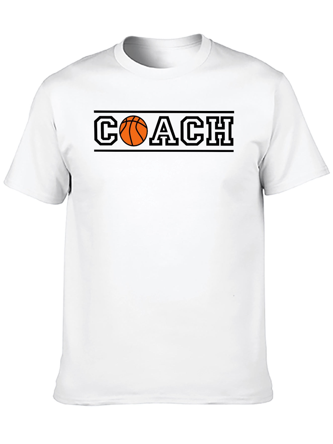 Basketball Coach Graphic T-Shirt