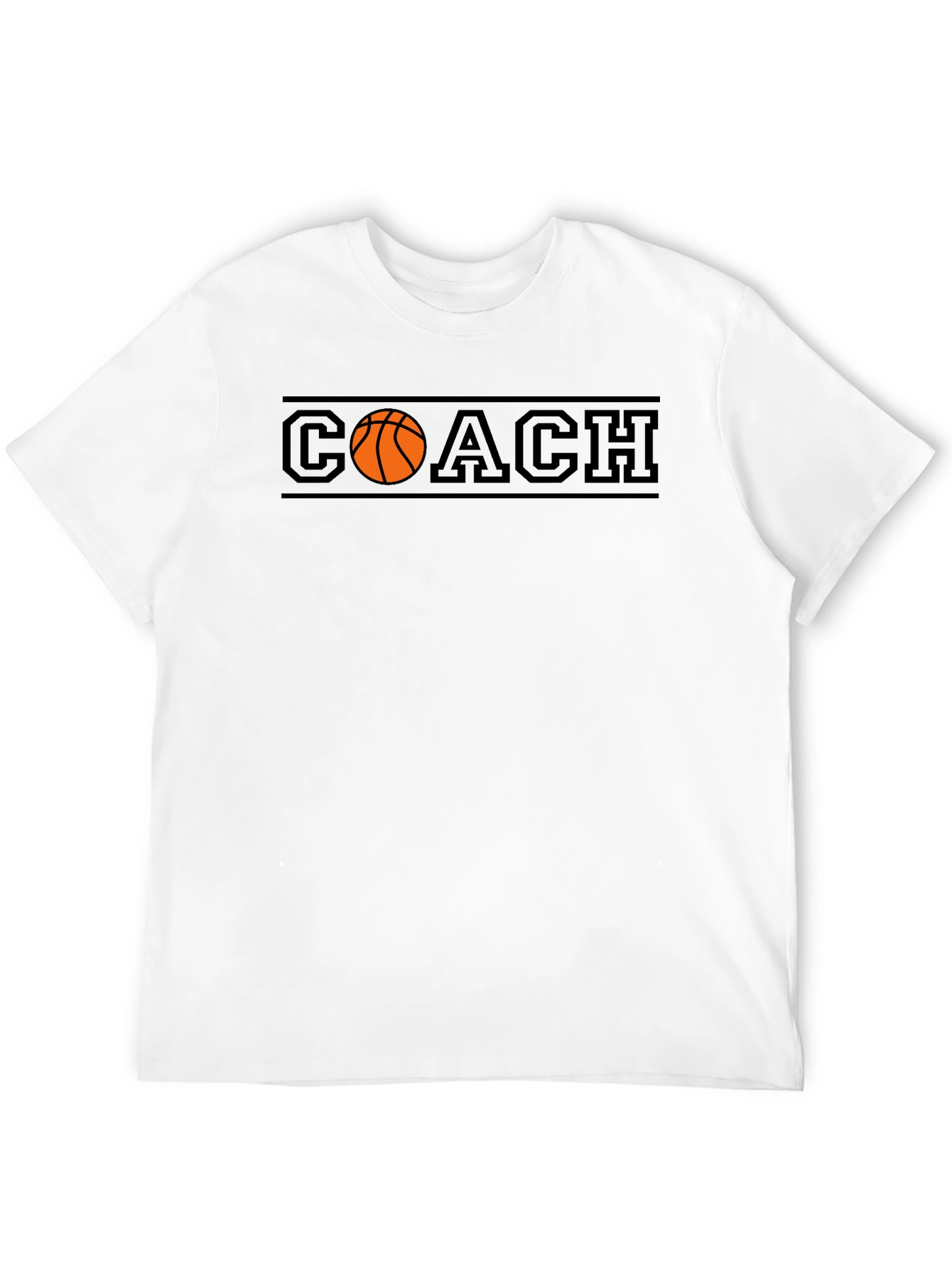 Basketball Coach Graphic T-Shirt