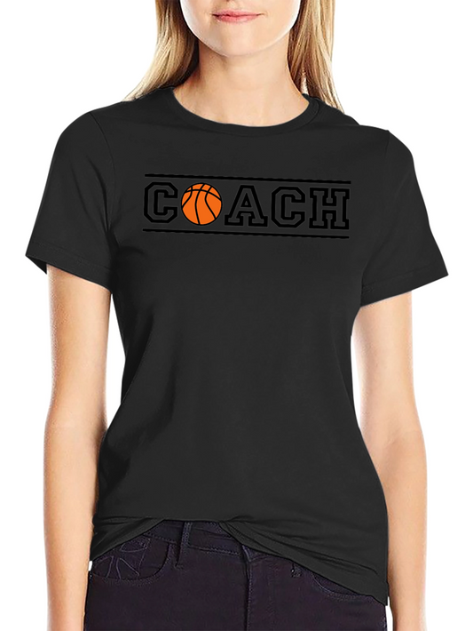 Basketball Coach Graphic T-Shirt