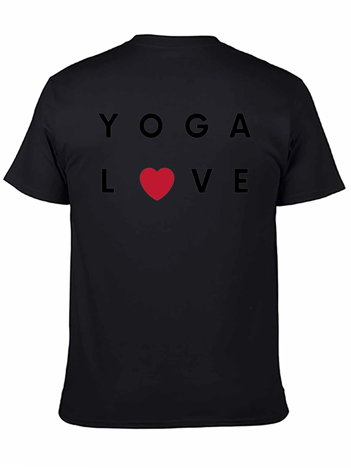 Yoga Love Graphic Tee - Soft Cotton T-Shirt