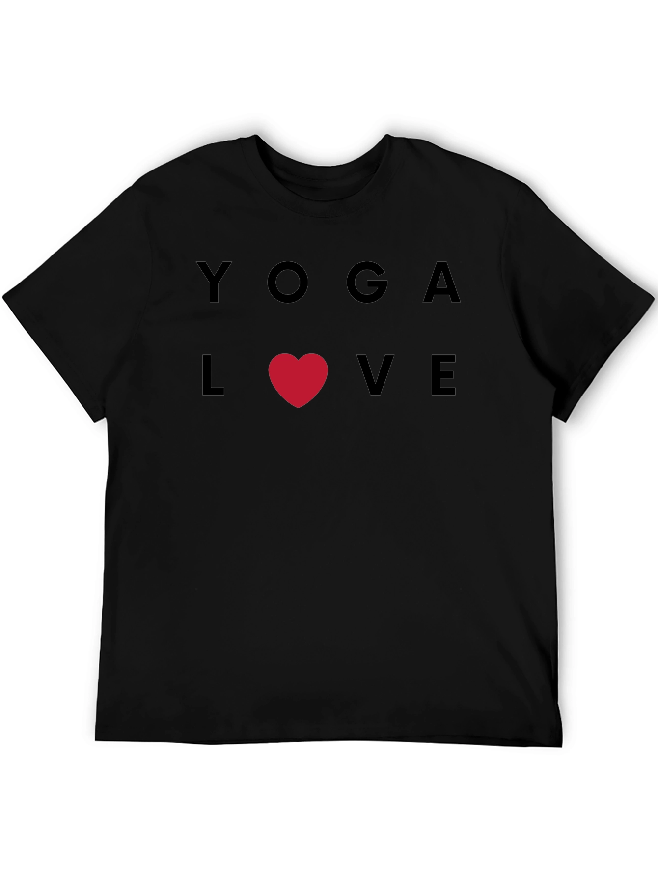 Yoga Love Graphic Tee - Soft Cotton T-Shirt