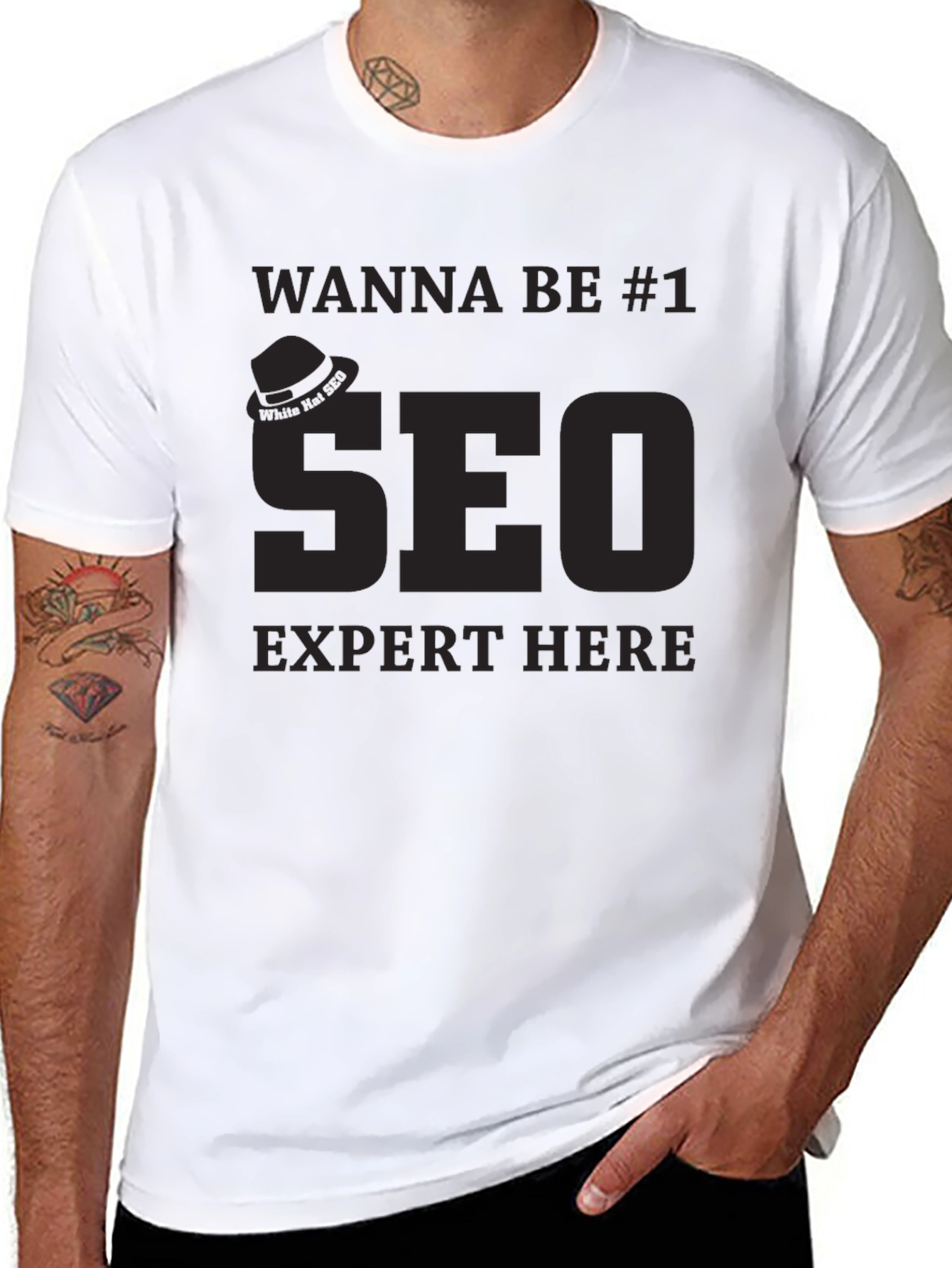 SEO Expert T-Shirt - Wanna Be #1