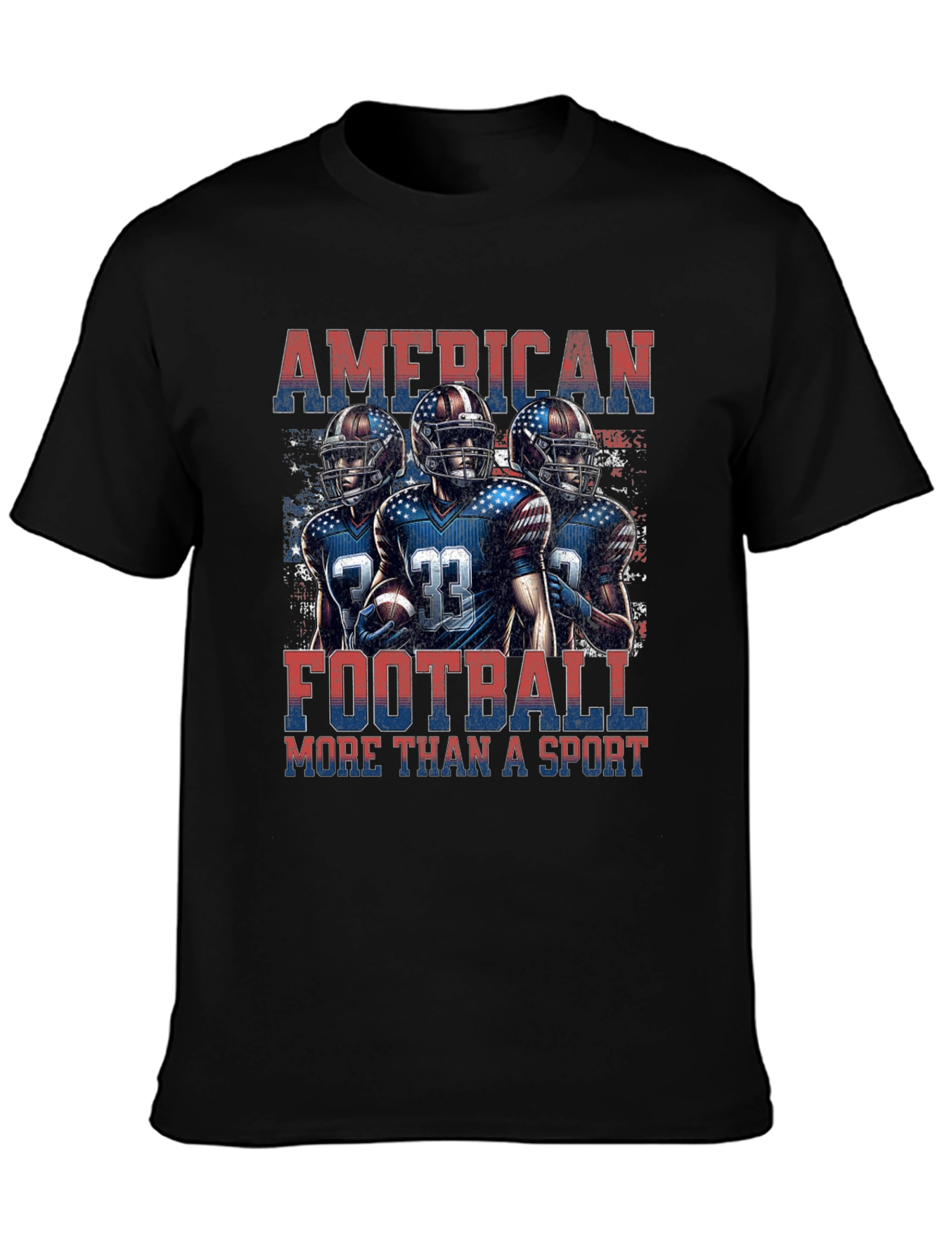 American Football Patriotic T-Shirt