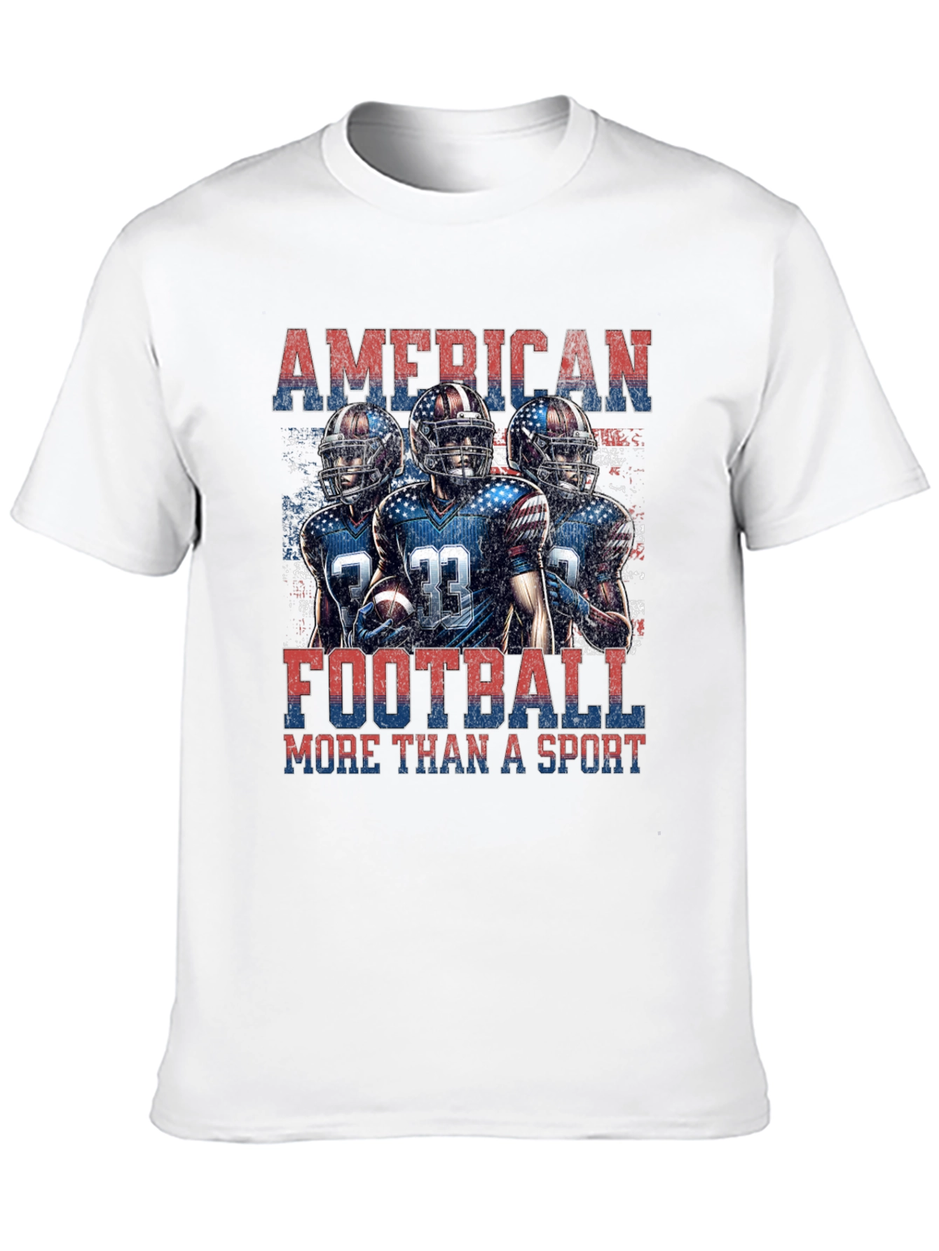 American Football Patriotic T-Shirt