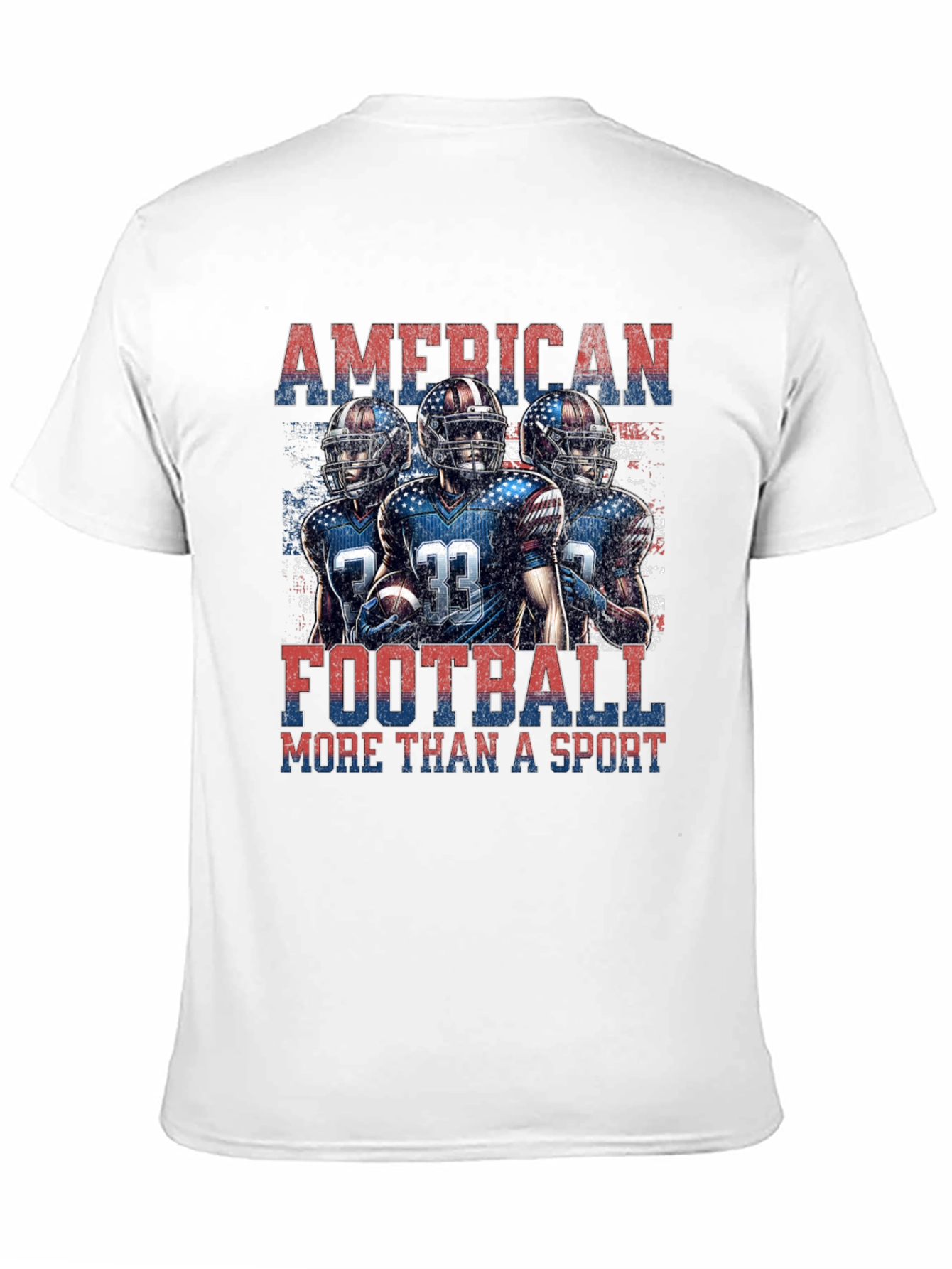 American Football Patriotic T-Shirt