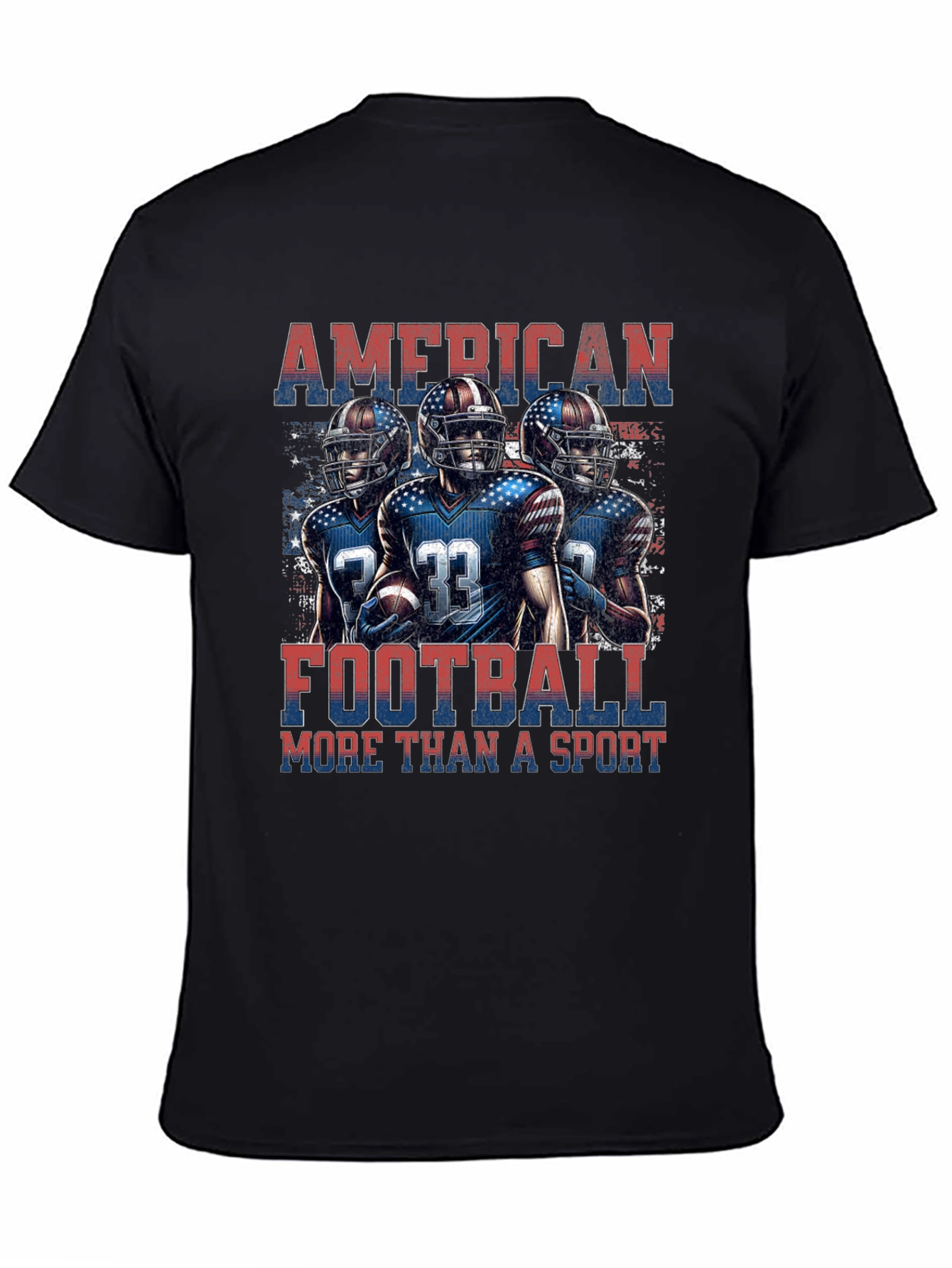 American Football Patriotic T-Shirt
