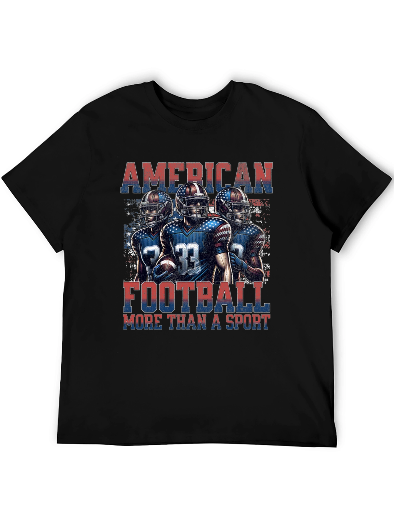 American Football Patriotic T-Shirt