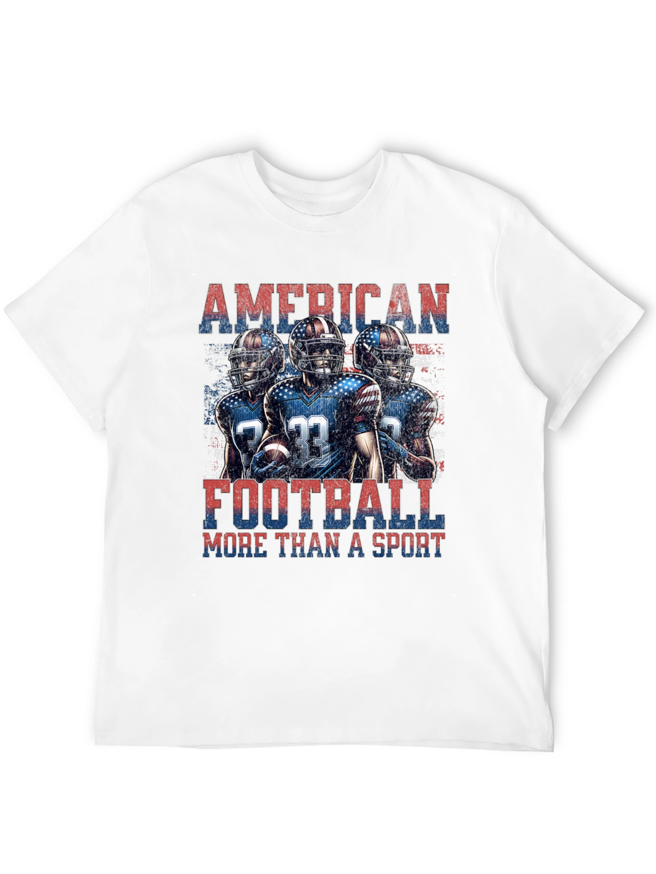 American Football Patriotic T-Shirt