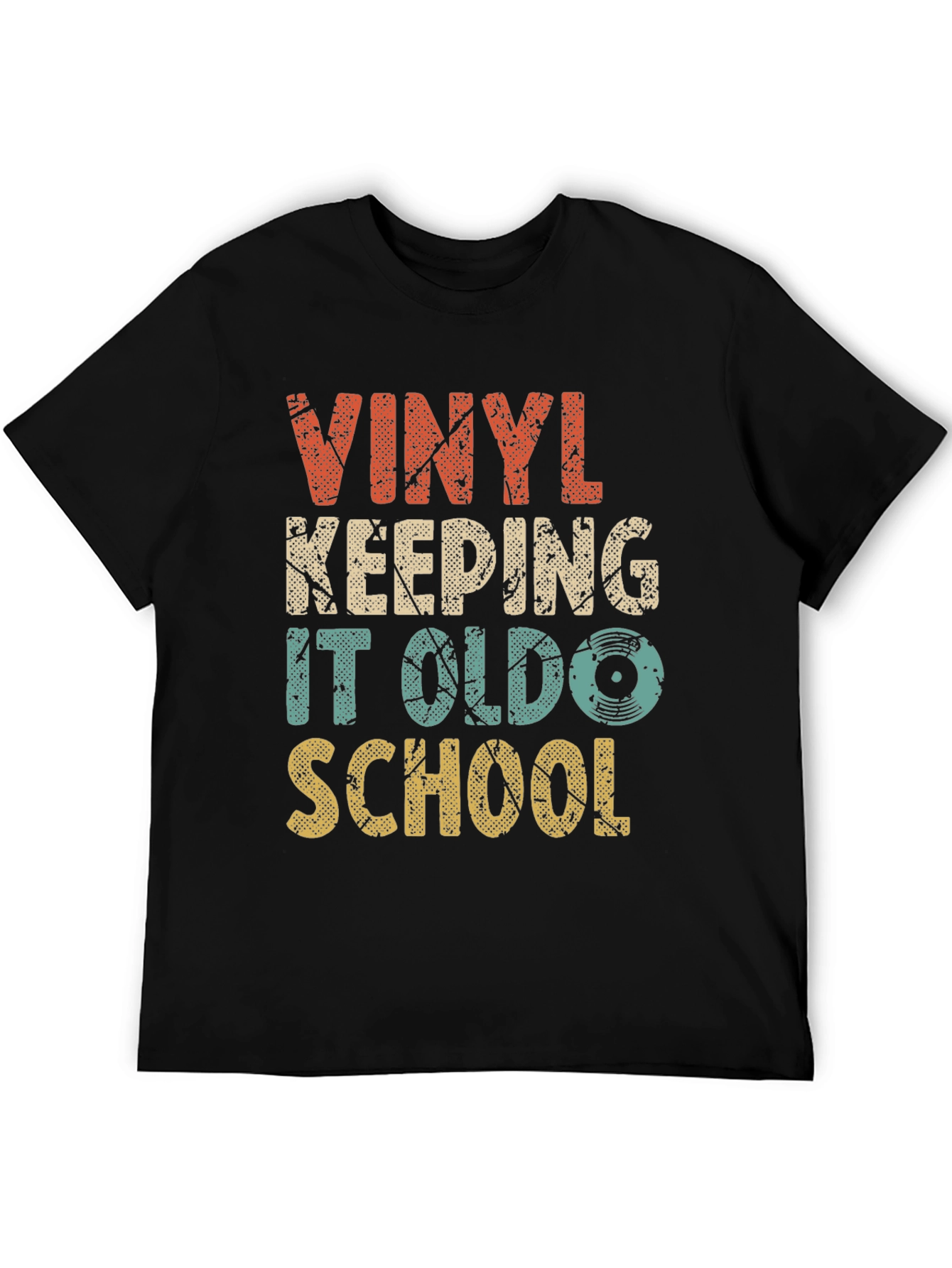 Vinyl Keeping It Old School Graphic Tee