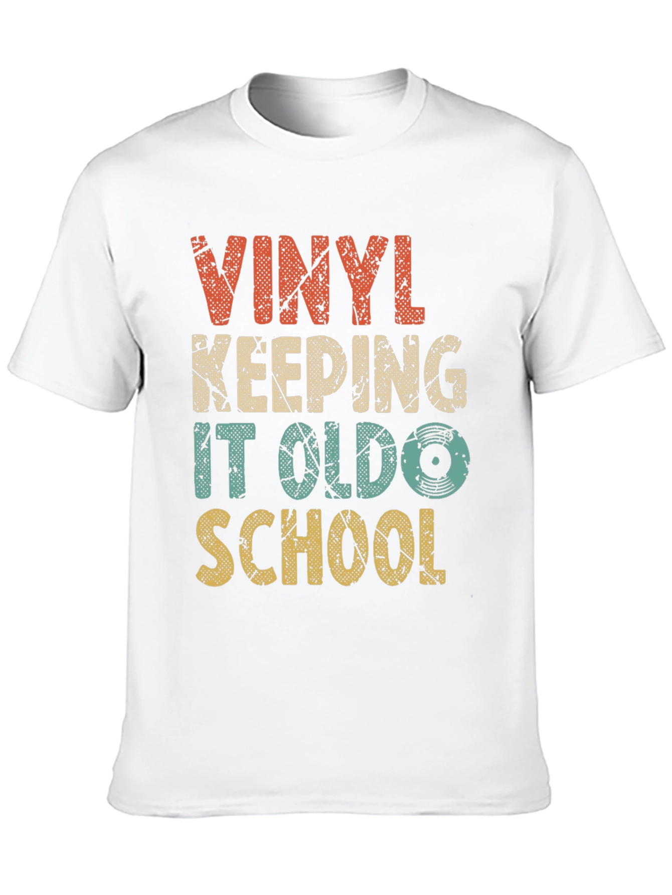 Vinyl Keeping It Old School Graphic Tee