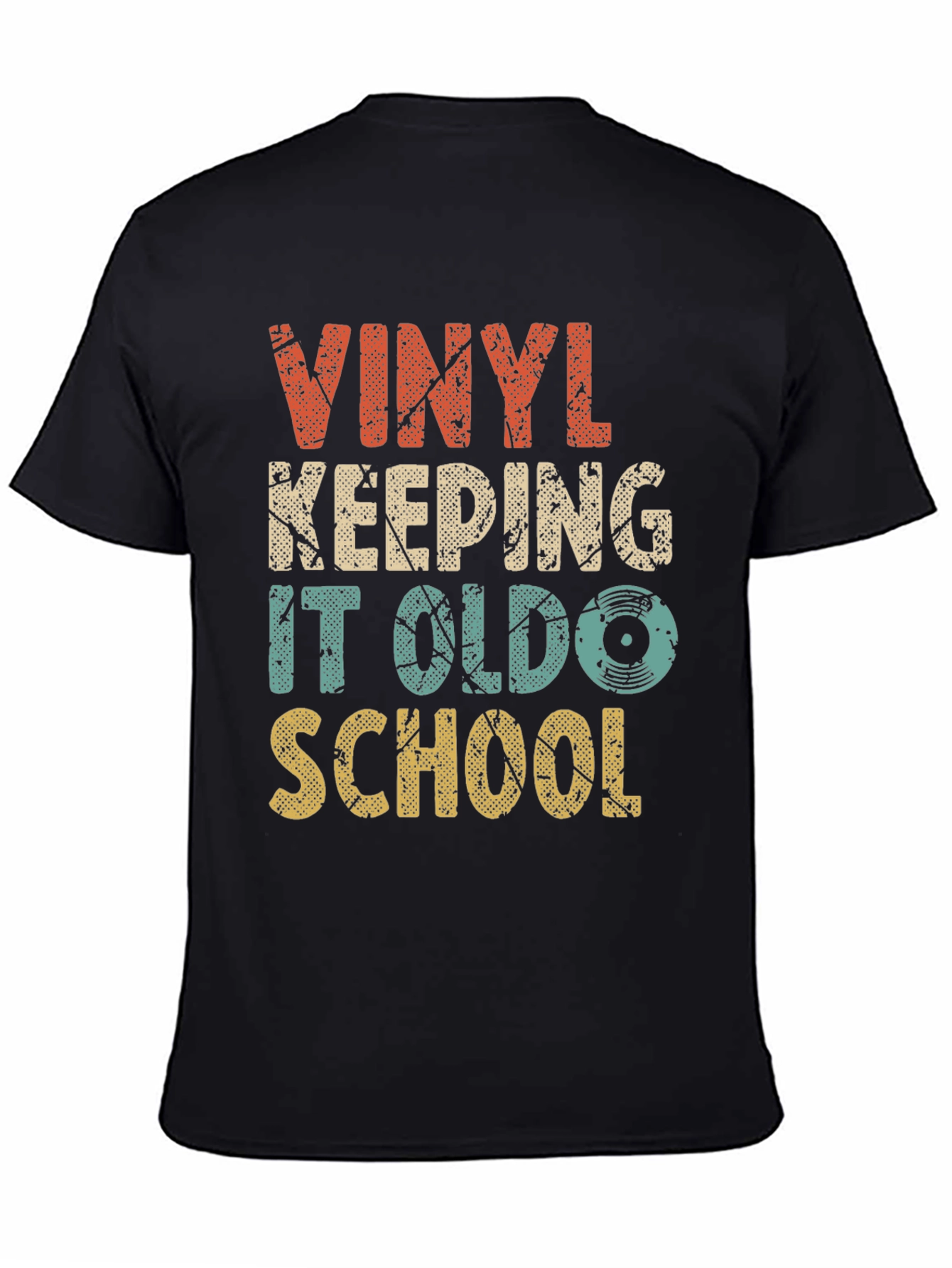 Vinyl Keeping It Old School Graphic Tee