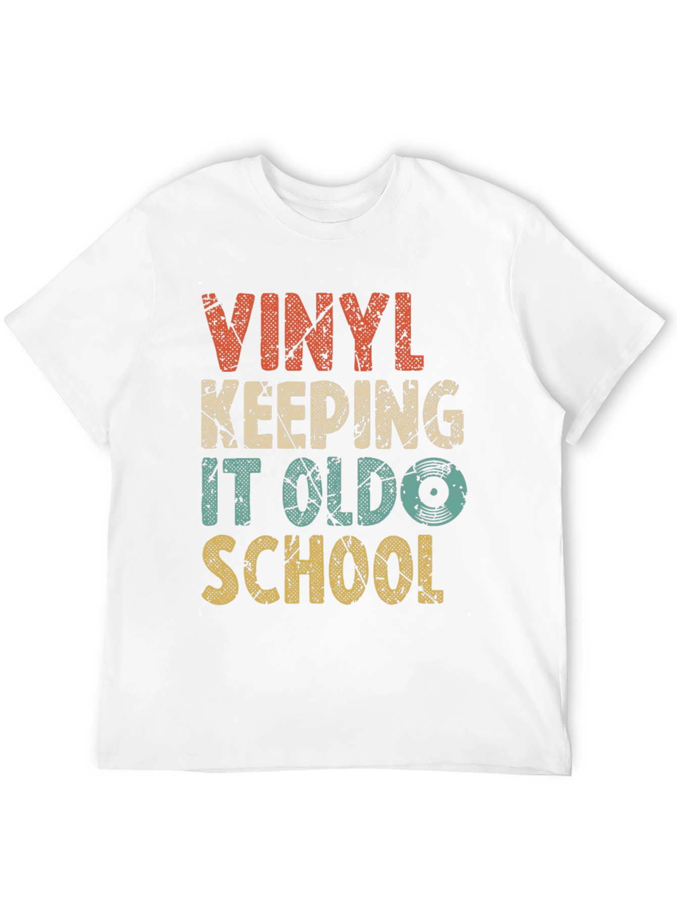 Vinyl Keeping It Old School Graphic Tee