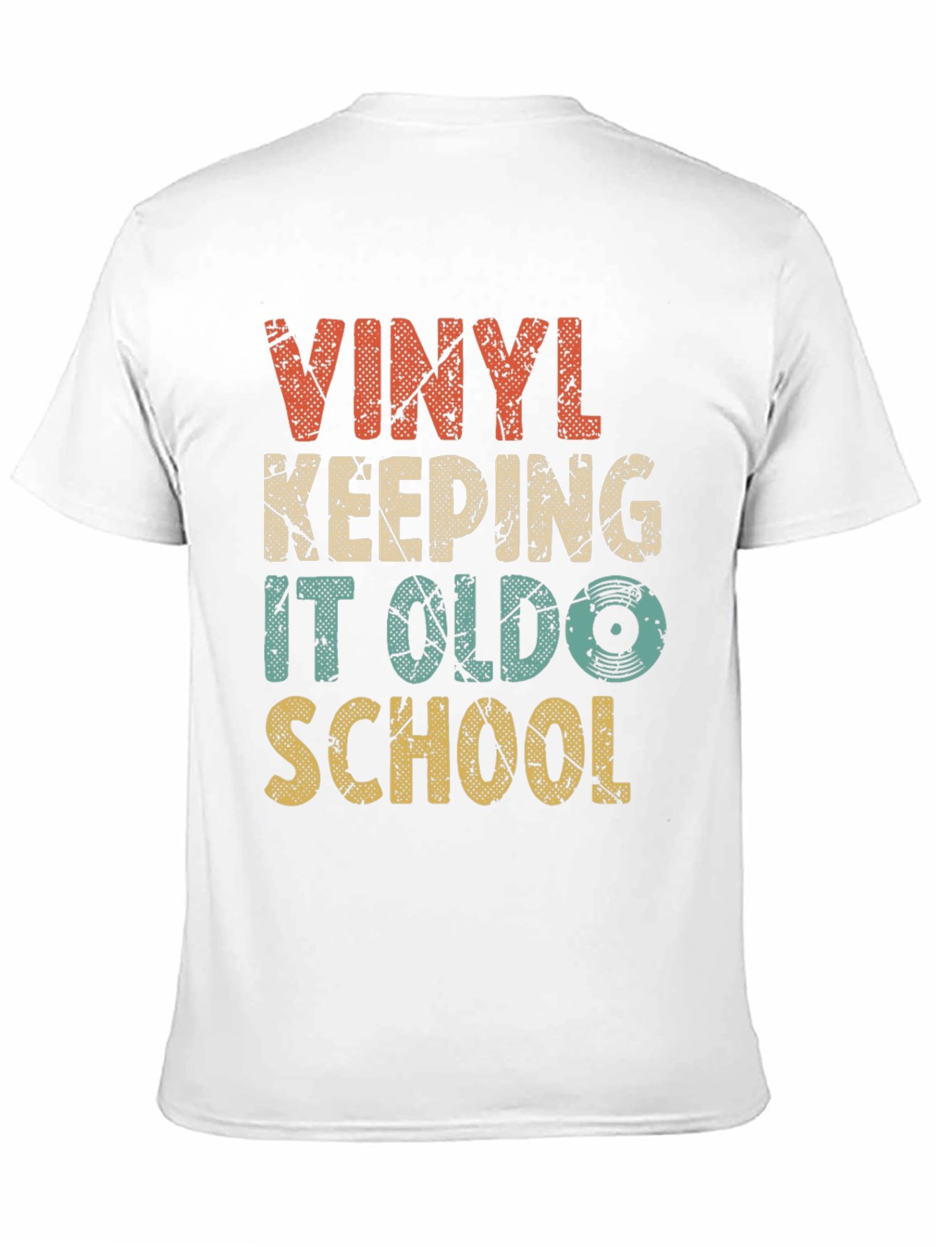 Vinyl Keeping It Old School Graphic Tee