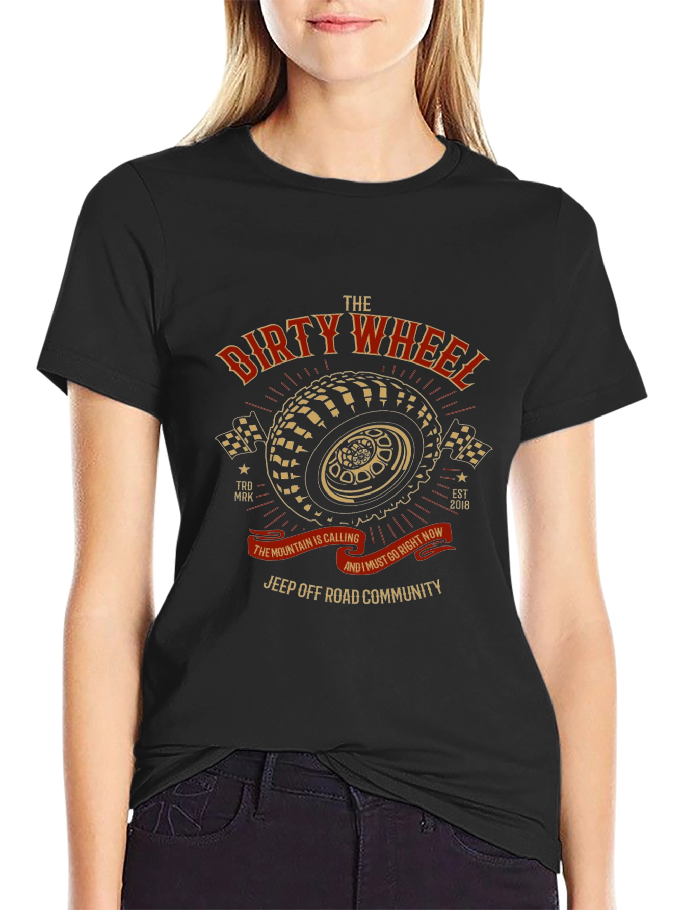 Dirty Wheel Jeep Off-Road Community T-Shirt