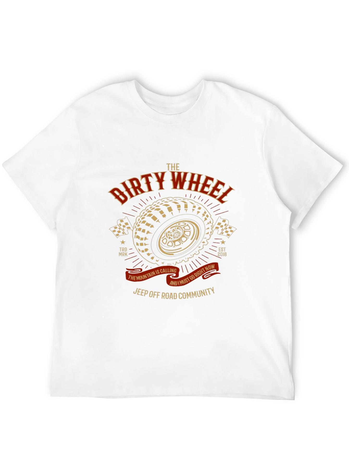 Dirty Wheel Jeep Off-Road Community T-Shirt