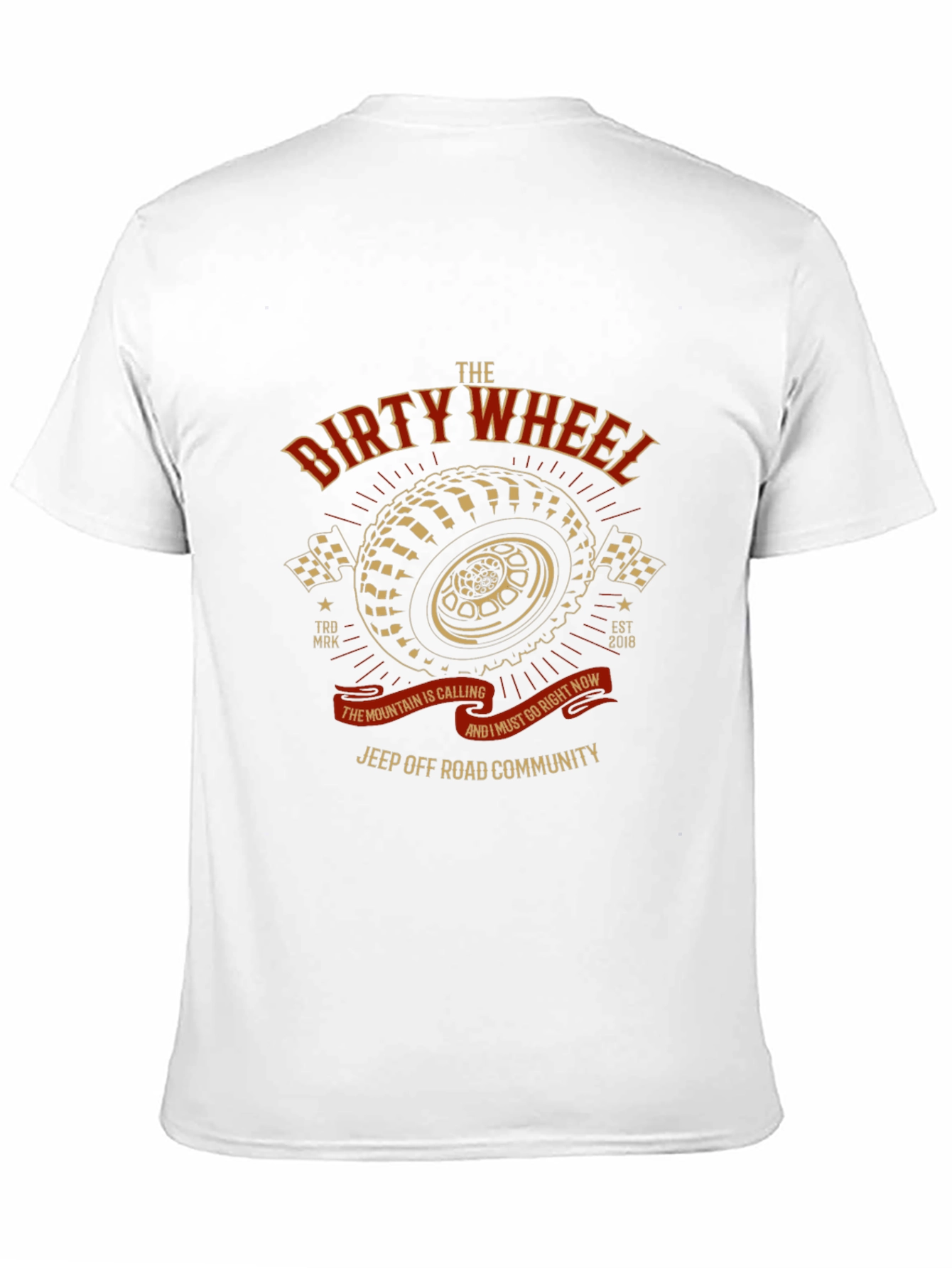 Dirty Wheel Jeep Off-Road Community T-Shirt