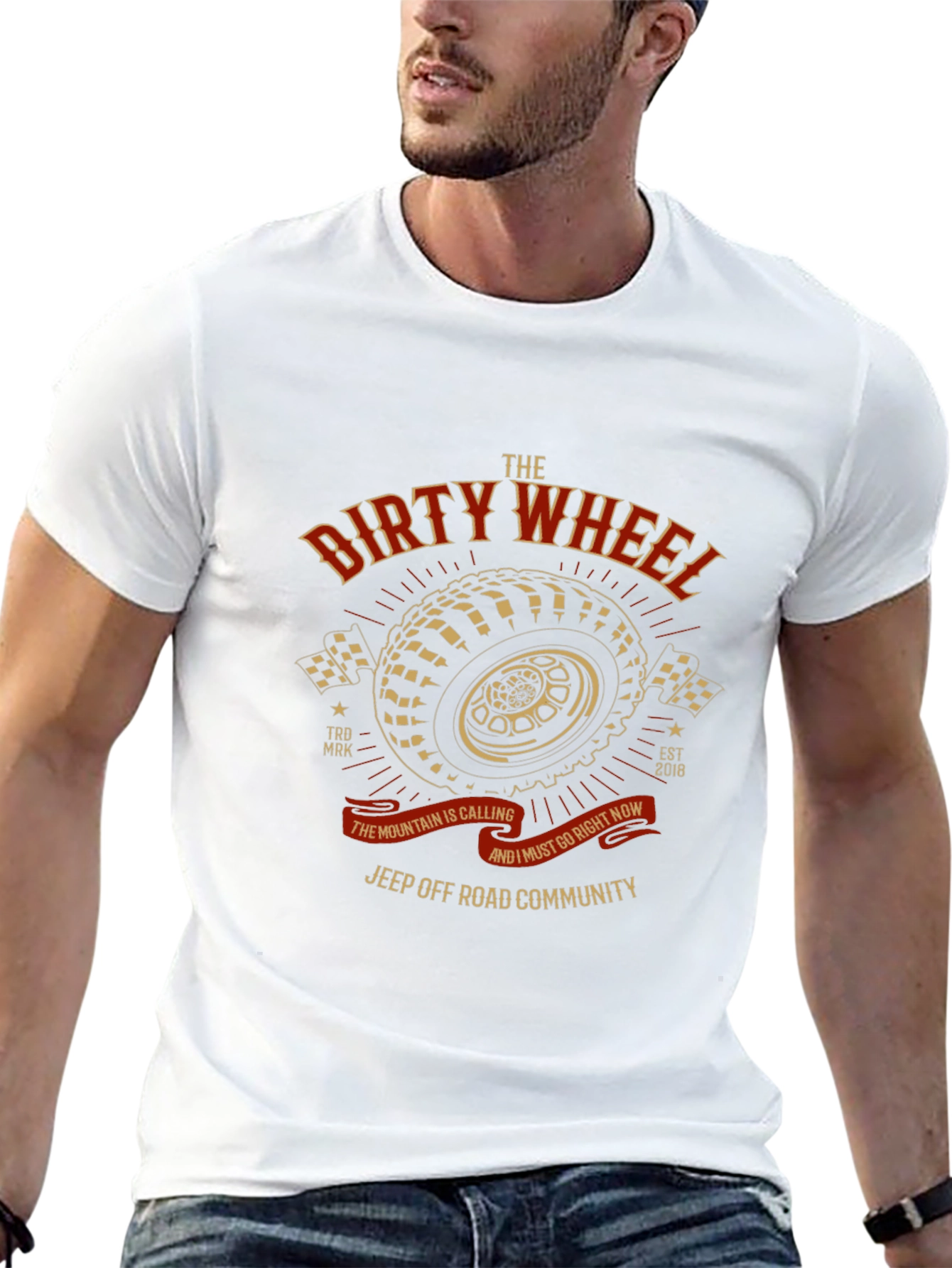 Dirty Wheel Jeep Off-Road Community T-Shirt