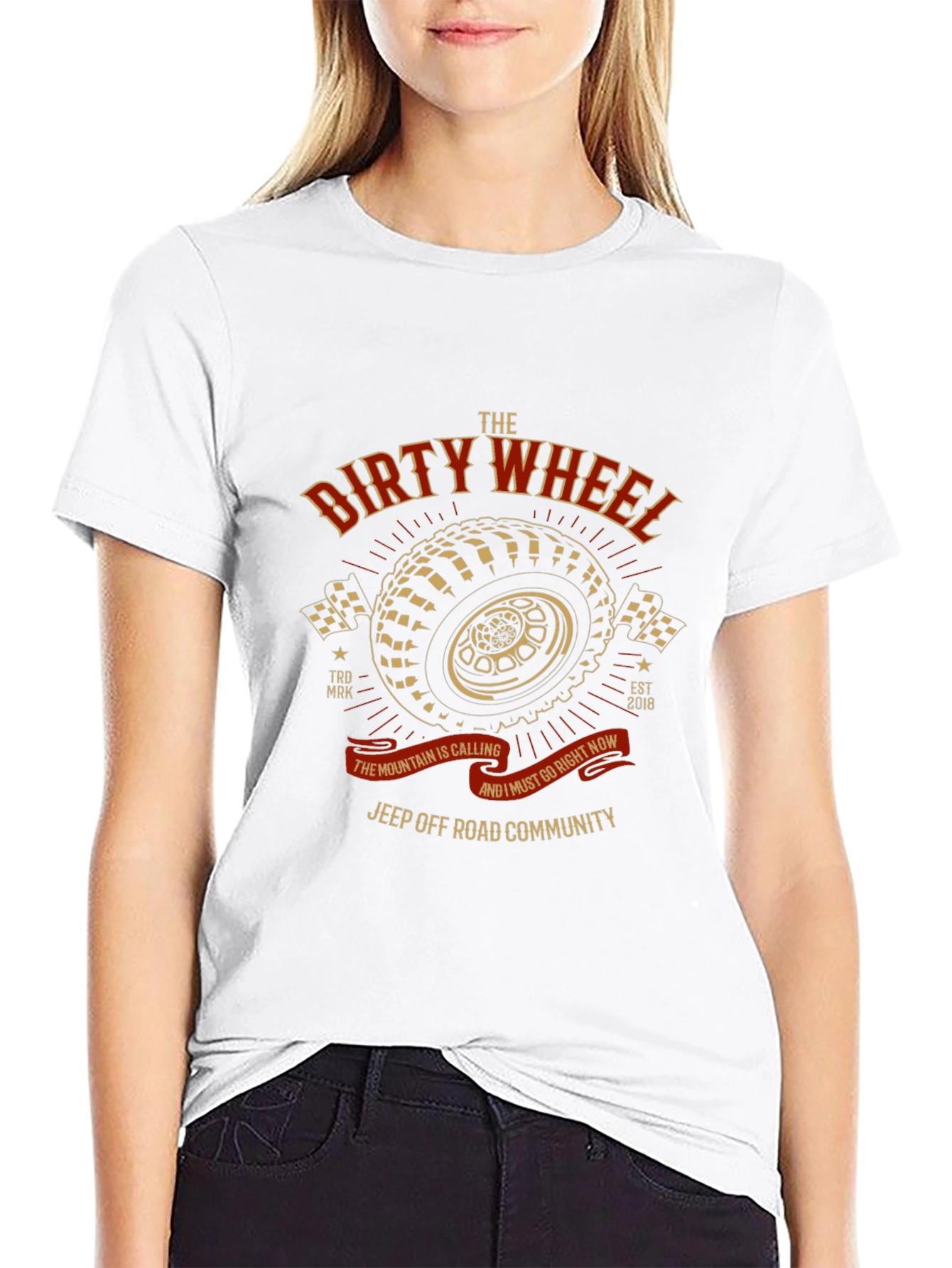 Dirty Wheel Jeep Off-Road Community T-Shirt