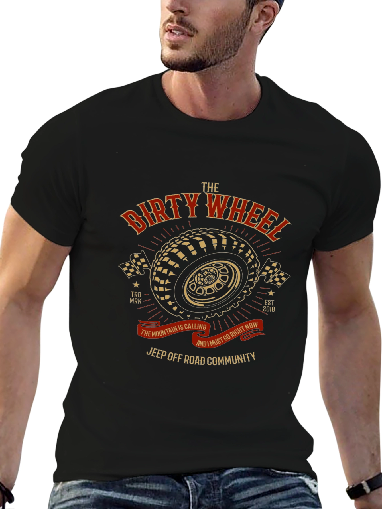 Dirty Wheel Jeep Off-Road Community T-Shirt