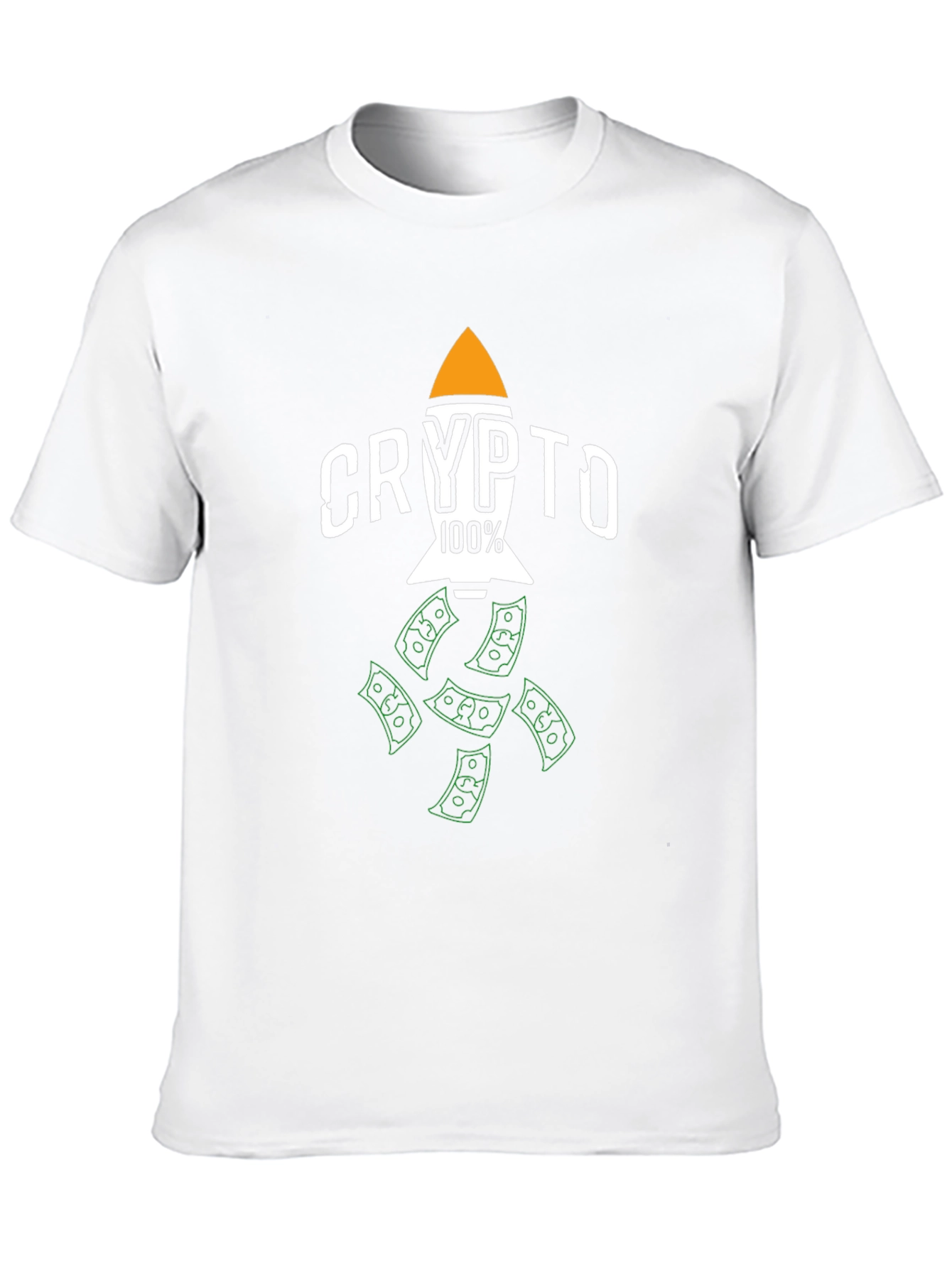 Crypto Rocket 100% T-Shirt