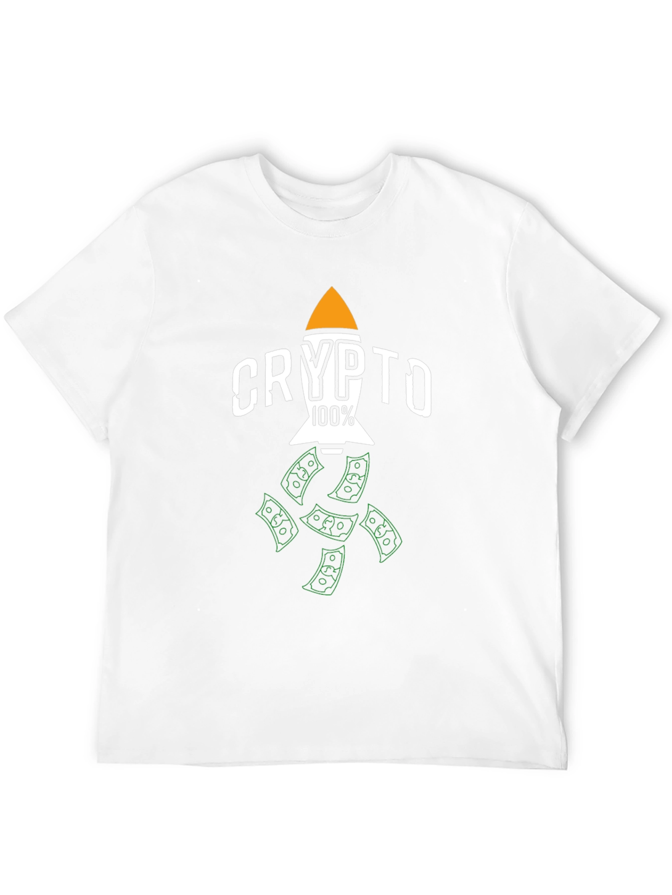 Crypto Rocket 100% T-Shirt