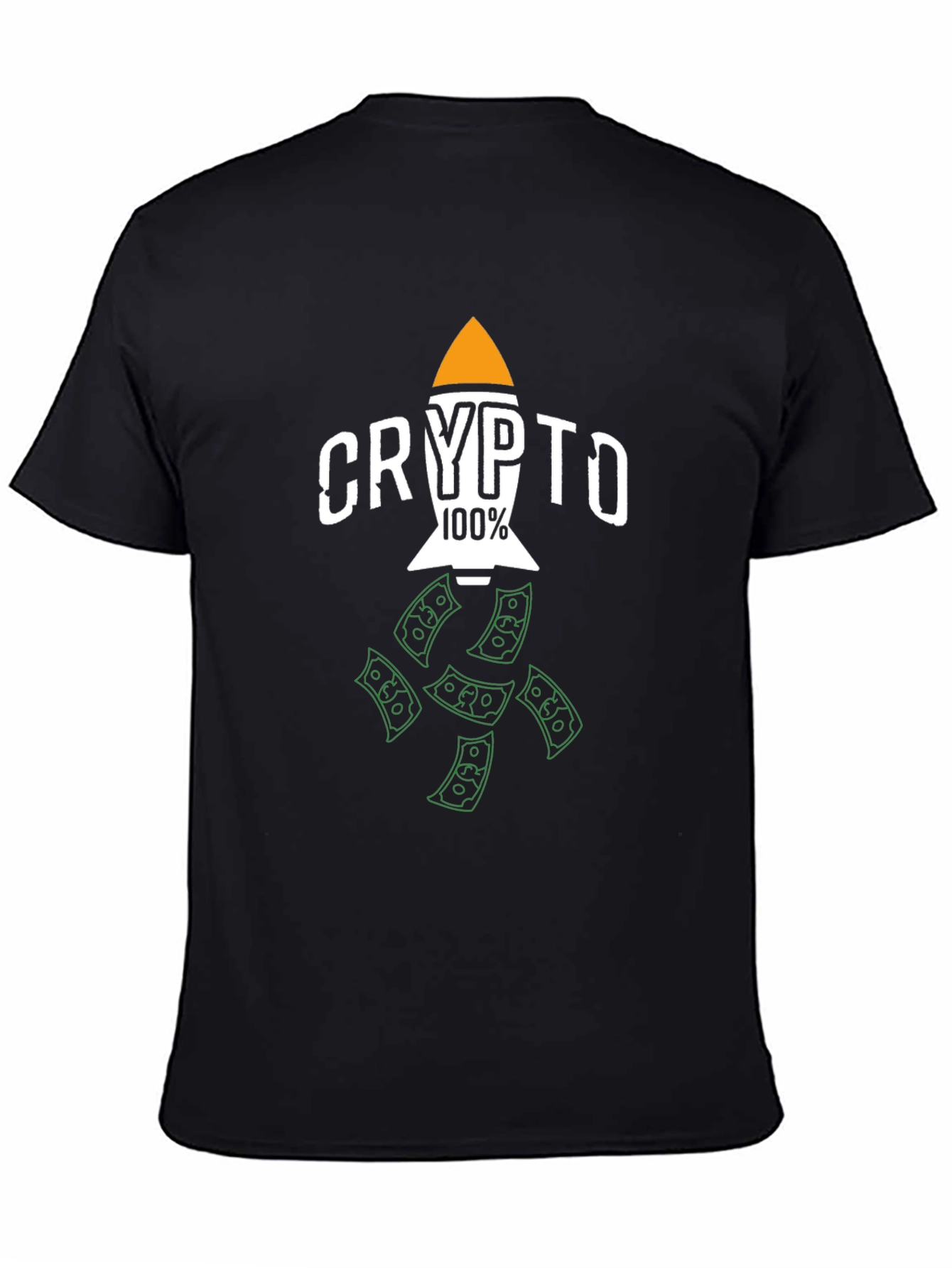 Crypto Rocket 100% T-Shirt