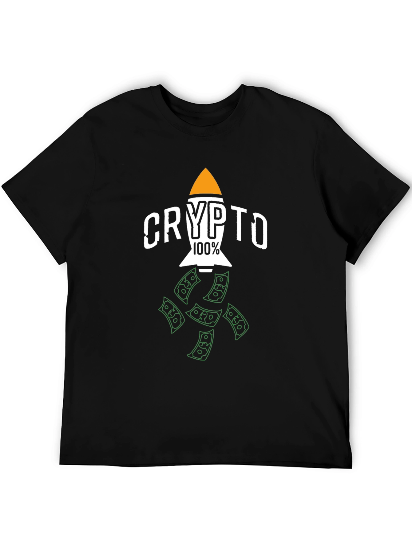 Crypto Rocket 100% T-Shirt