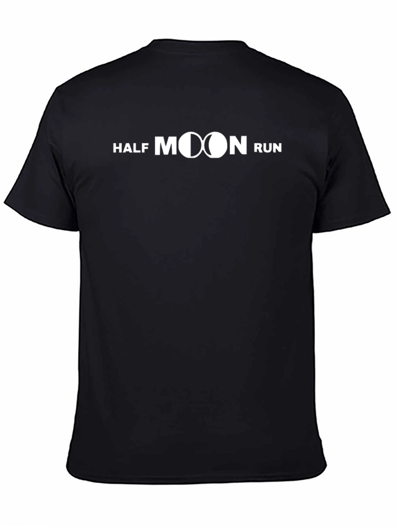 Half Moon Run Graphic T-Shirt - Black Cotton Blend