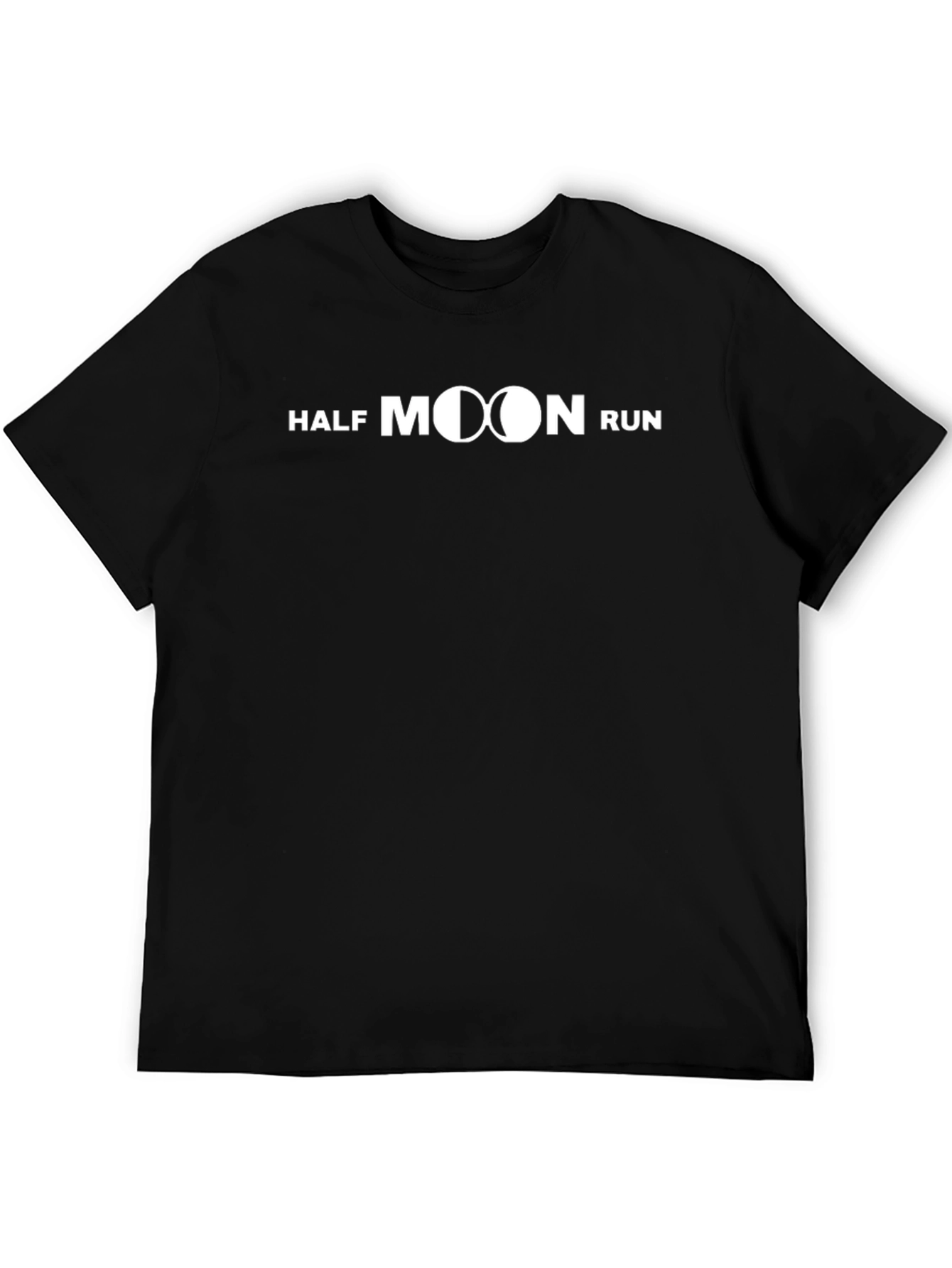 Half Moon Run Graphic T-Shirt - Black Cotton Blend