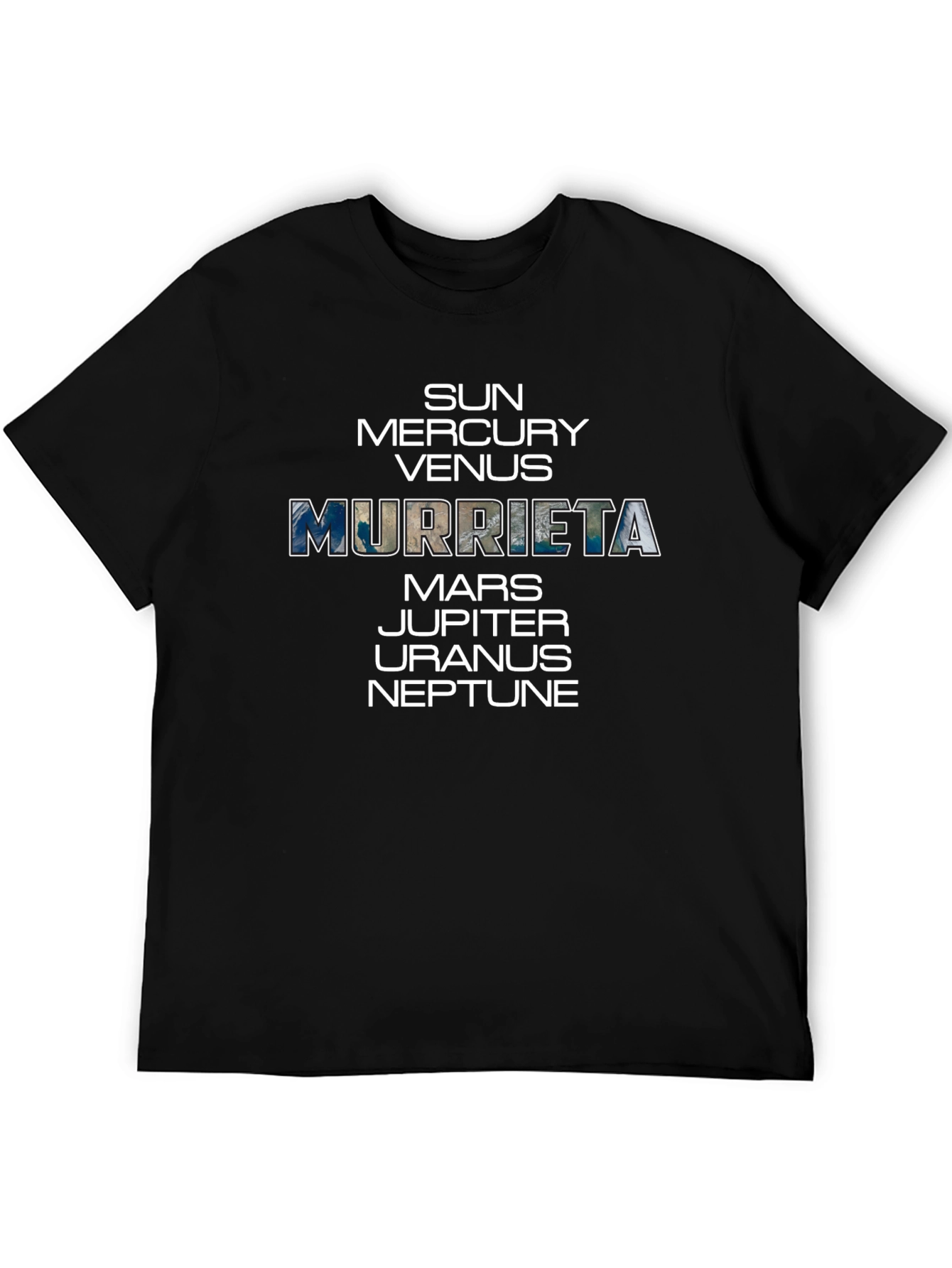 Murrieta Planets T-Shirt - Space Fan Gift