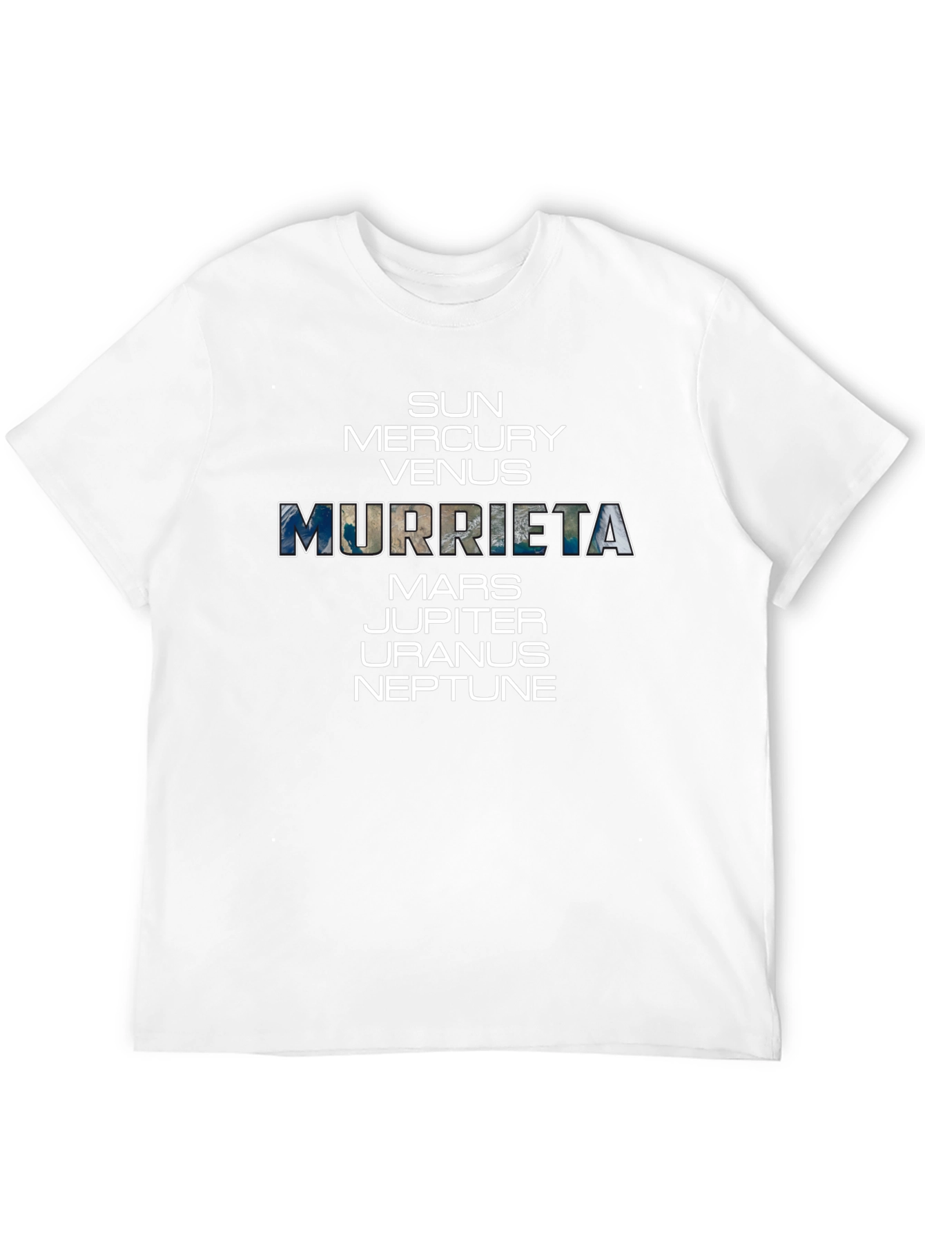 Murrieta Planets T-Shirt - Space Fan Gift