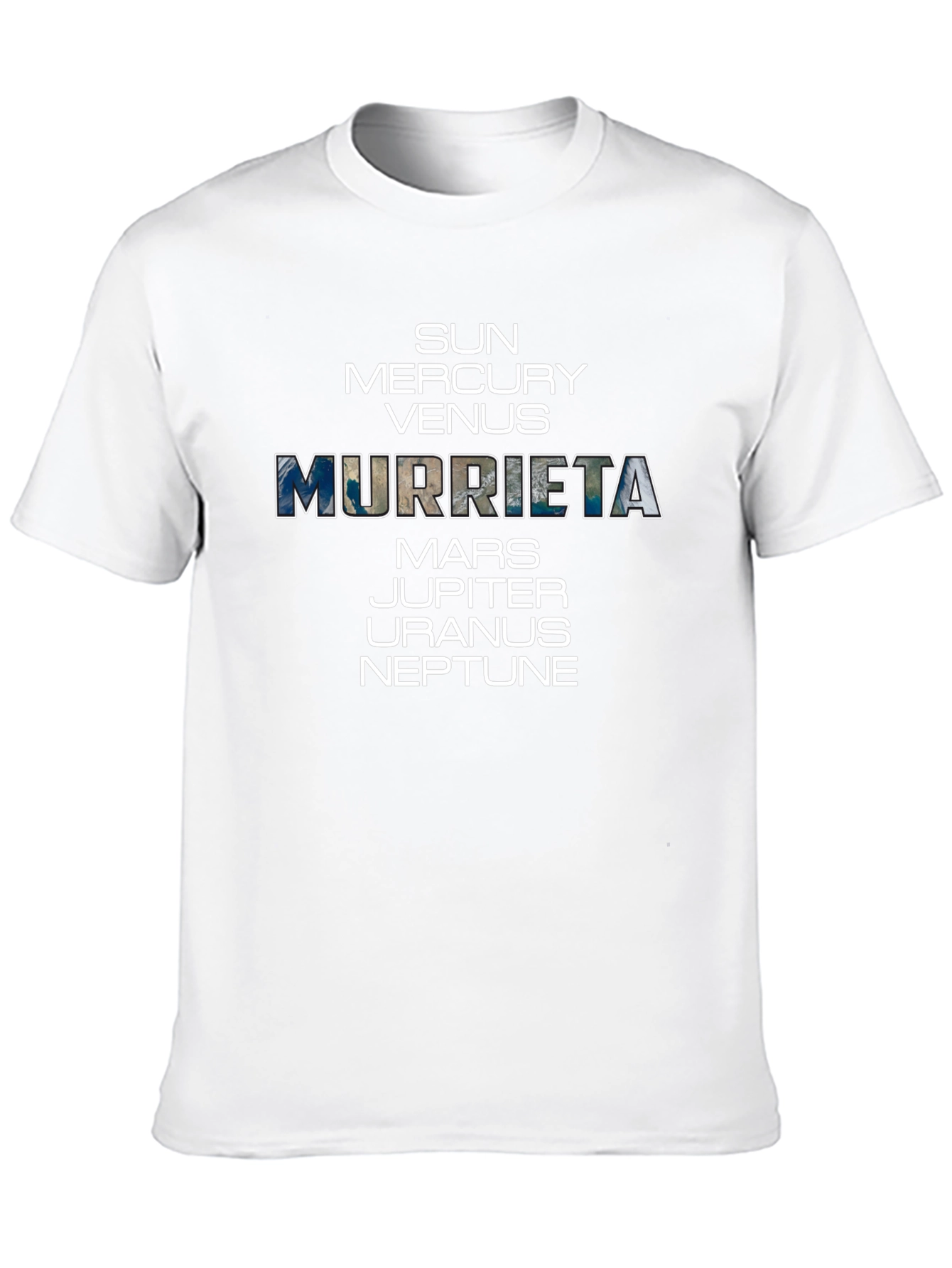 Murrieta Planets T-Shirt - Space Fan Gift