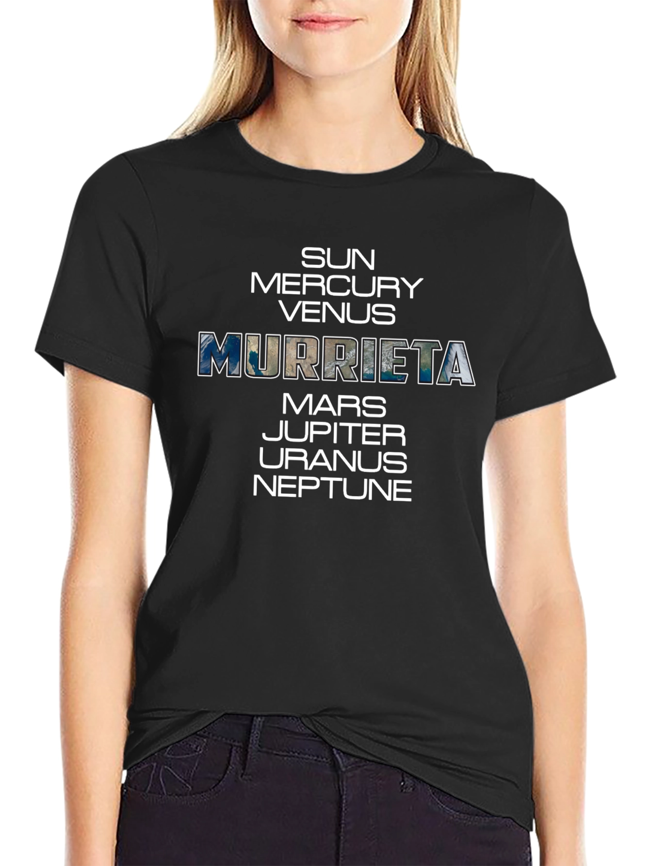 Murrieta Planets T-Shirt - Space Fan Gift