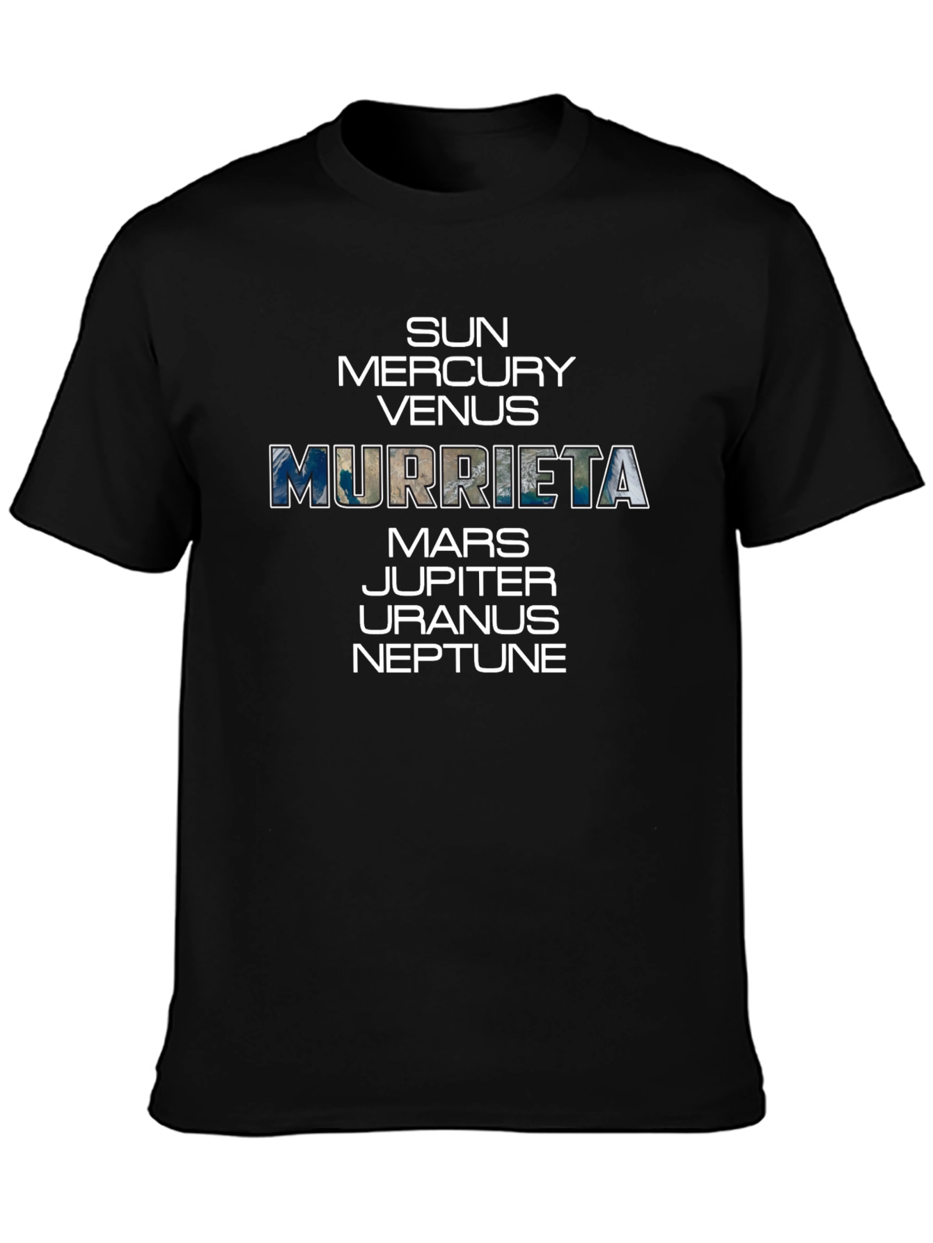 Murrieta Planets T-Shirt - Space Fan Gift