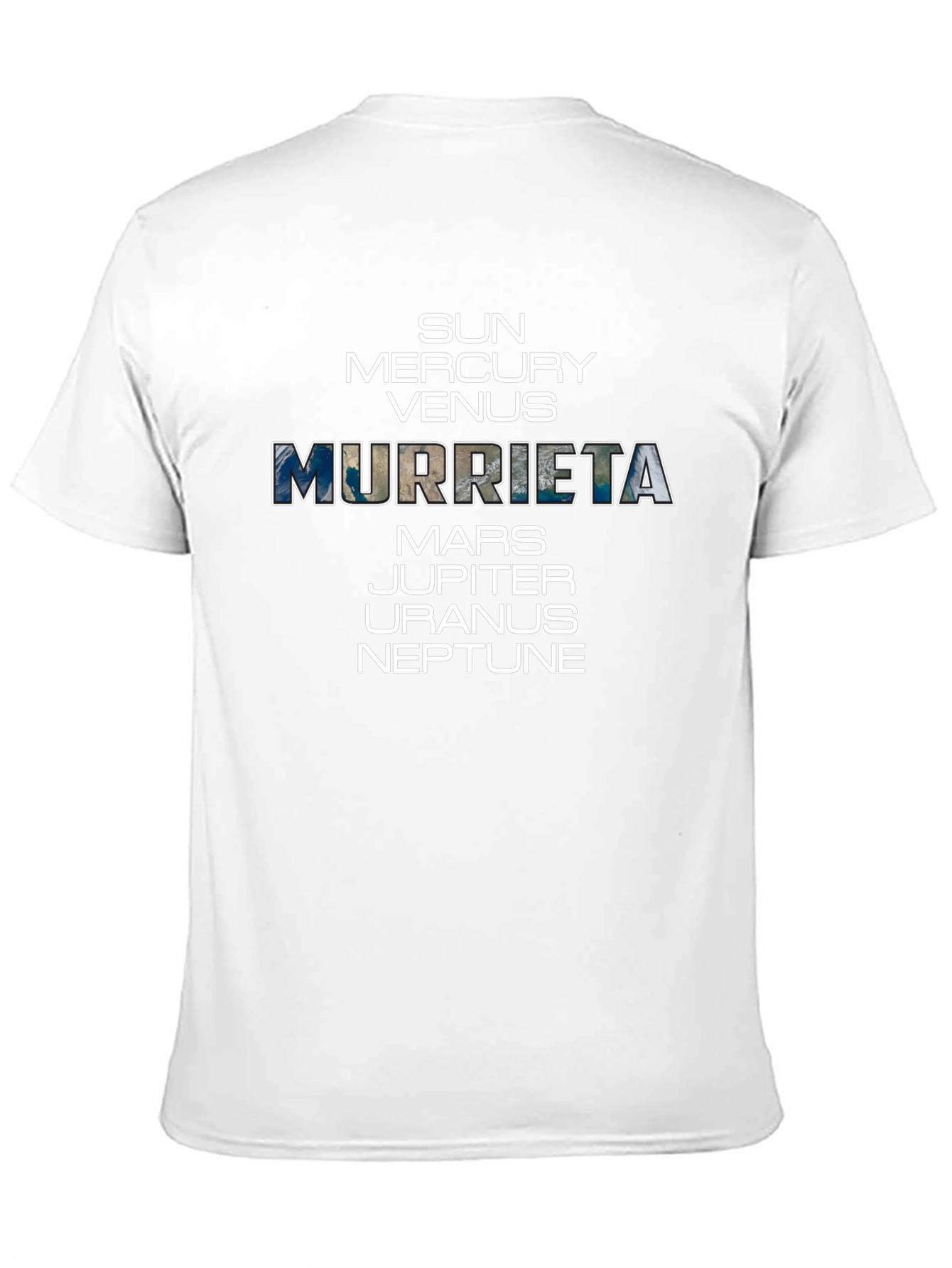 Murrieta Planets T-Shirt - Space Fan Gift