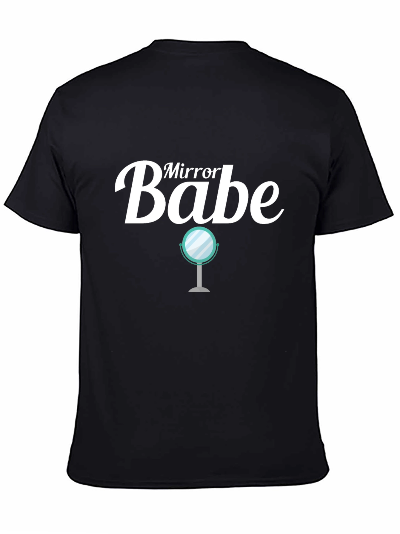 Mirror Babe Graphic Tee - Trendy Casual Wear