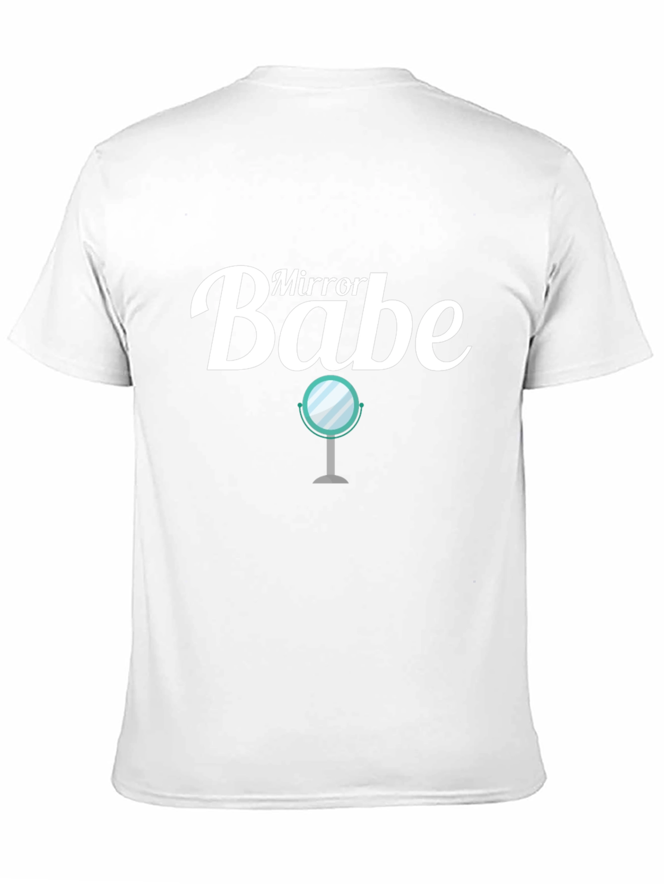 Mirror Babe Graphic Tee - Trendy Casual Wear