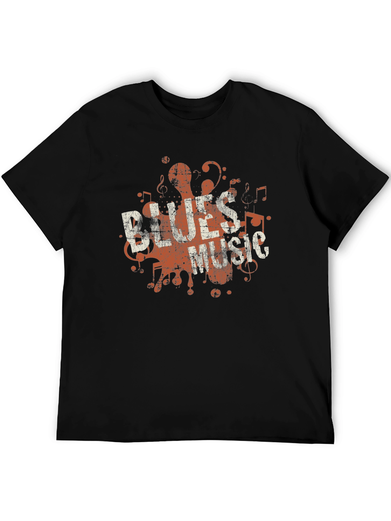 Blues Music Graphic T-Shirt
