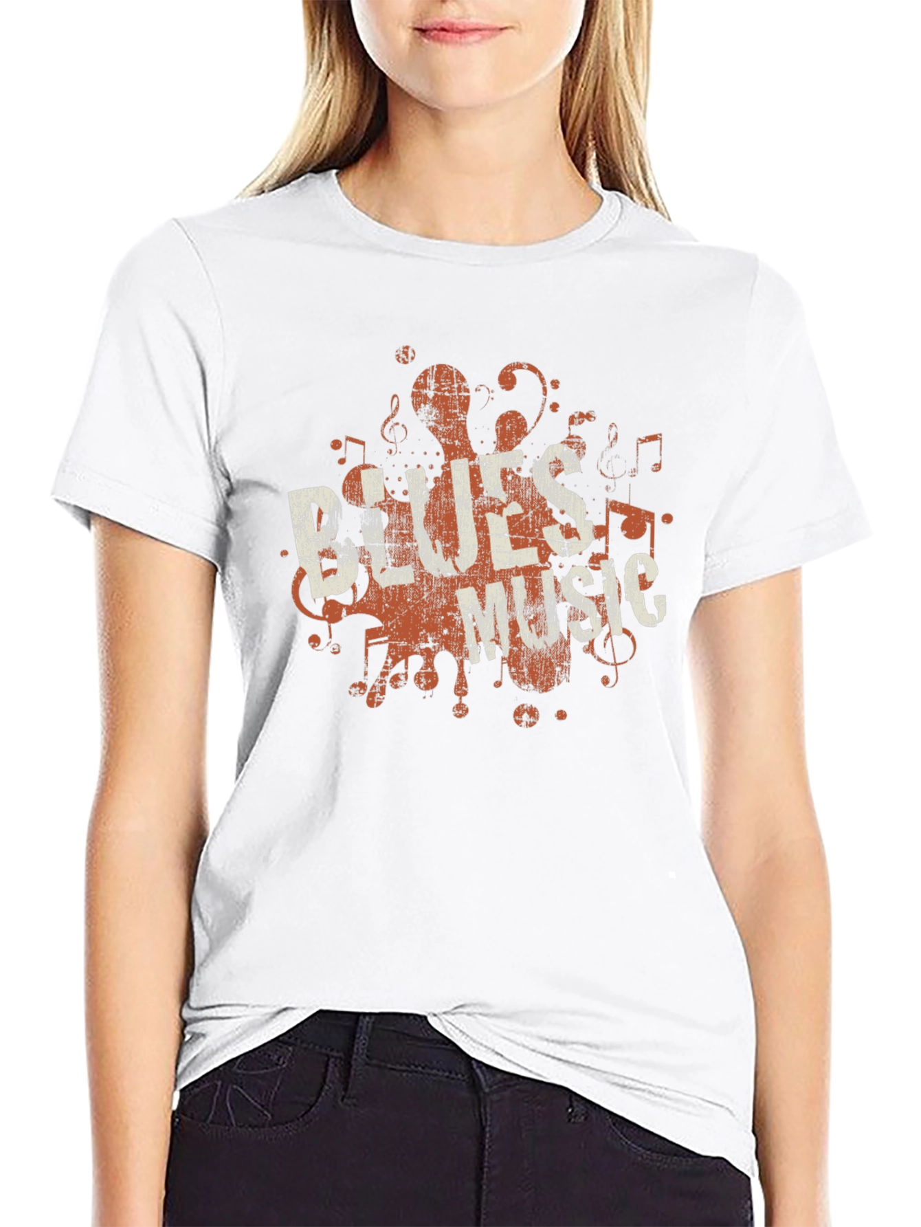 Blues Music Graphic T-Shirt