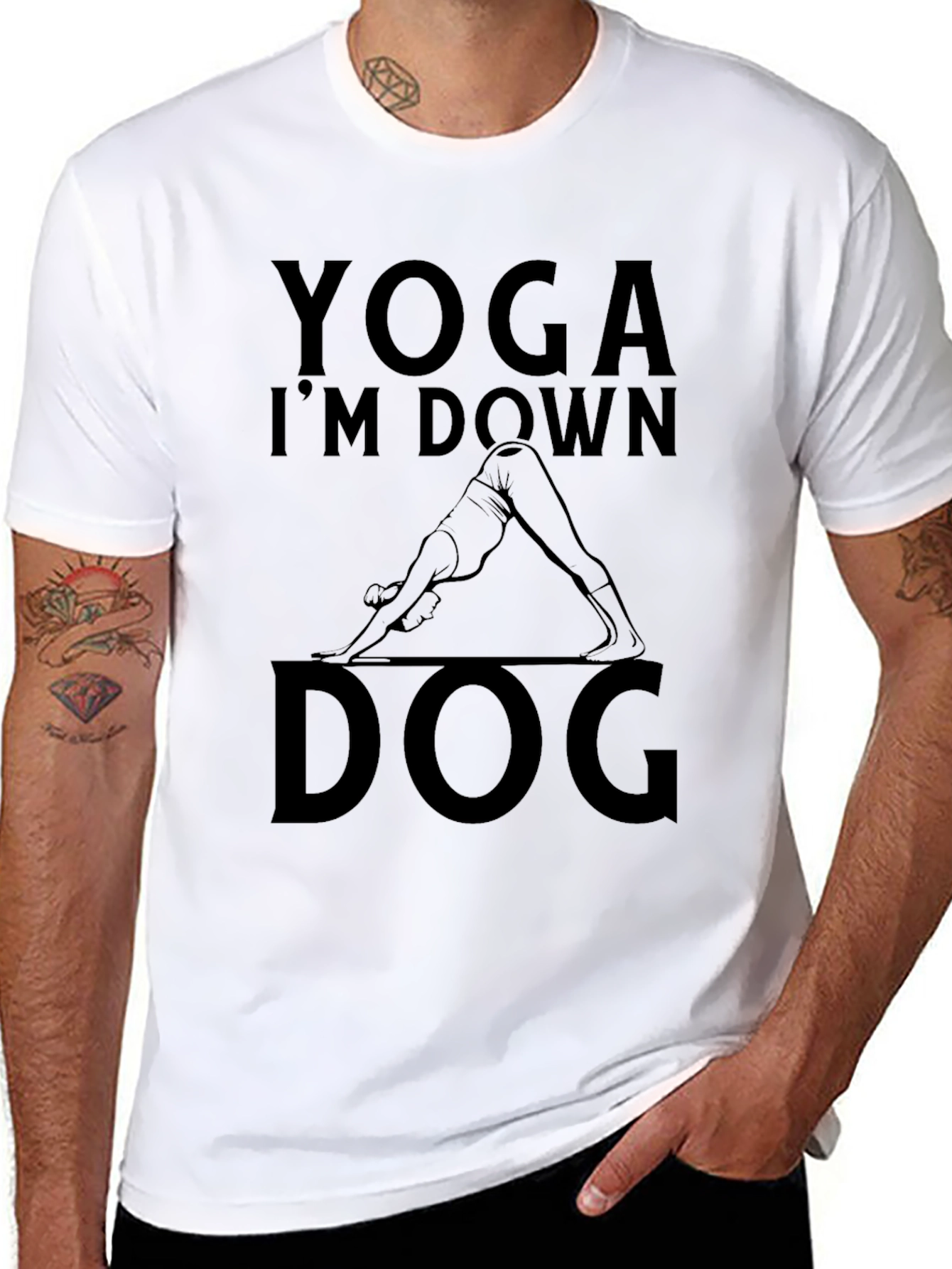 Yoga Im Down Dog T-Shirt