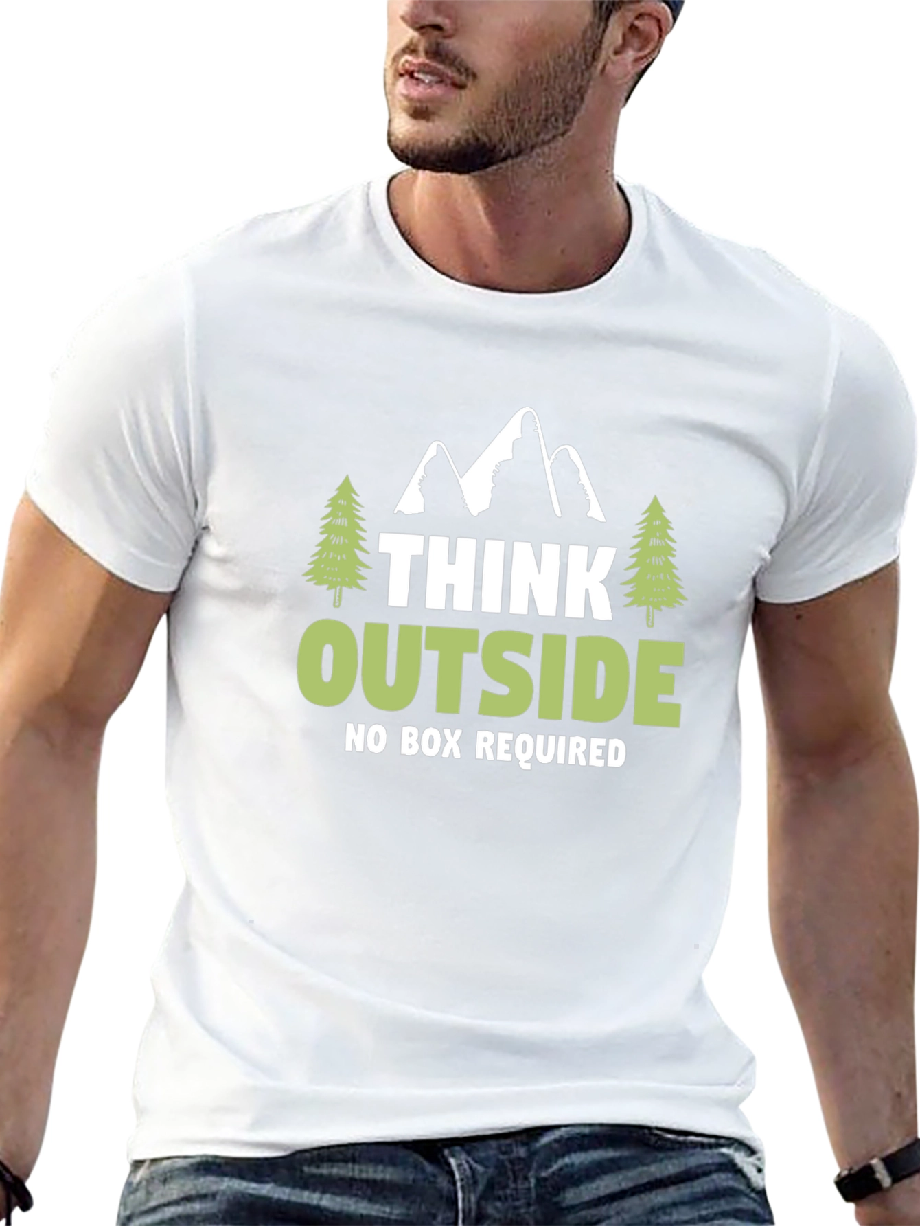Think Outside T-Shirt: Adventure Awaits!