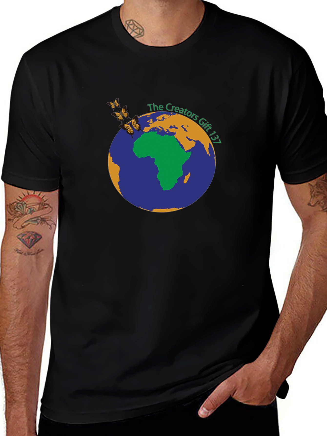 The Creators Gift 137 Black T-Shirt