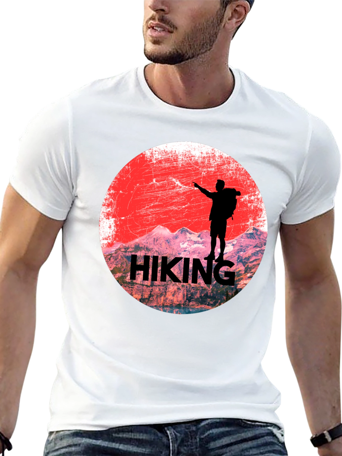 Hiking Adventure Graphic T-Shirt